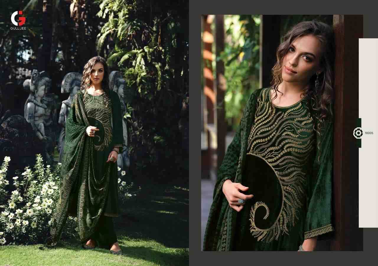 Tarub By Gull Jee 10001 To 10006 Series Beautiful Festive Suits Colorful Stylish Fancy Casual Wear & Ethnic Wear Viscose Velvet Embroidered Dresses At Wholesale Price