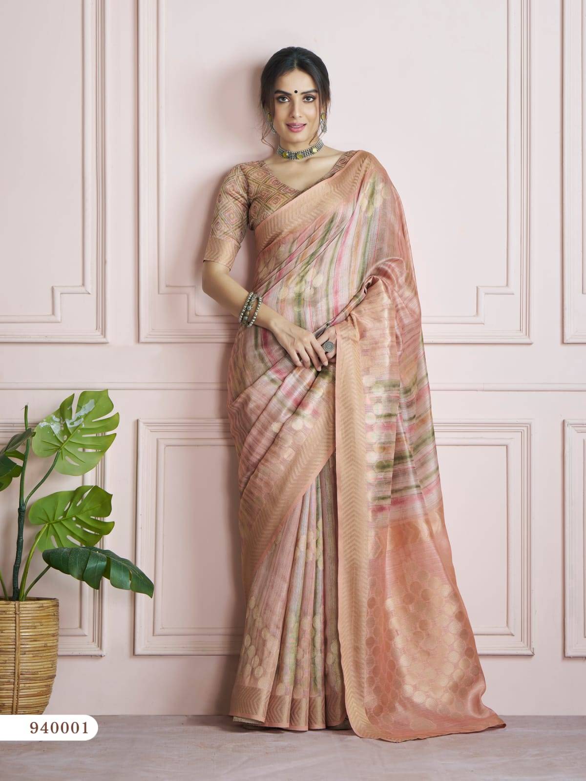 Kingfisher Silk By Rajpath 940001 To 940006 Series Indian Traditional Wear Collection Beautiful Stylish Fancy Colorful Party Wear & Occasional Wear Khadi Silk Sarees At Wholesale Price