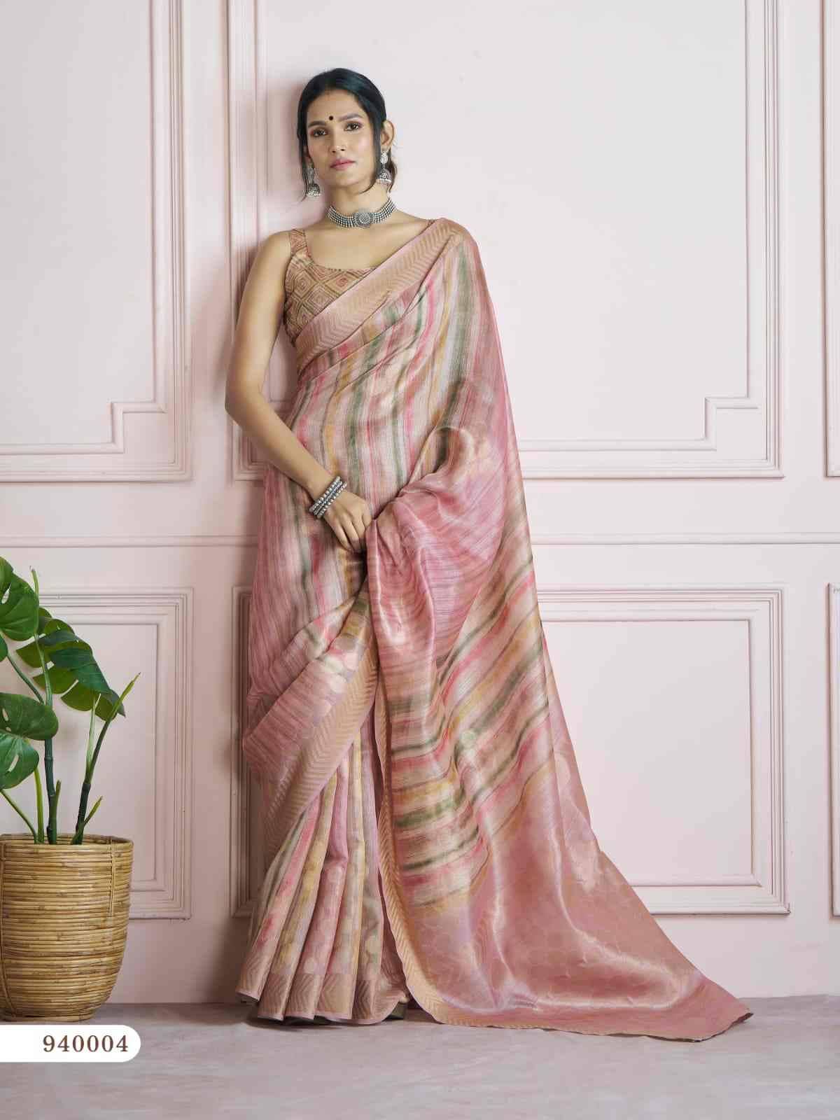 Kingfisher Silk By Rajpath 940001 To 940006 Series Indian Traditional Wear Collection Beautiful Stylish Fancy Colorful Party Wear & Occasional Wear Khadi Silk Sarees At Wholesale Price