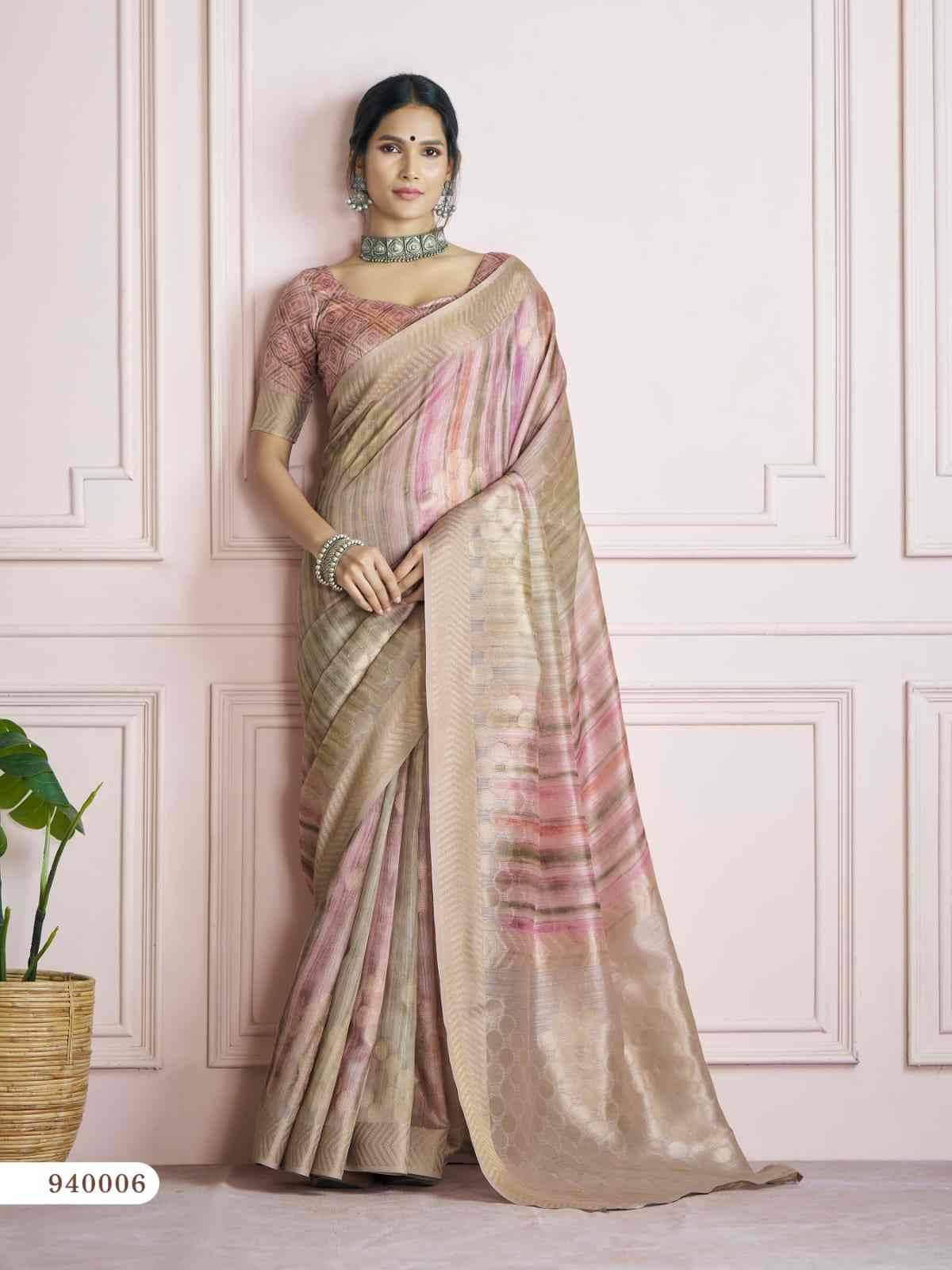 Kingfisher Silk By Rajpath 940001 To 940006 Series Indian Traditional Wear Collection Beautiful Stylish Fancy Colorful Party Wear & Occasional Wear Khadi Silk Sarees At Wholesale Price