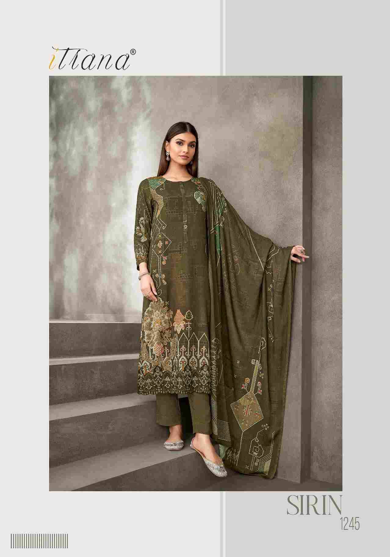 Sirin By Itrana Beautiful Festive Suits Colorful Stylish Fancy Casual Wear & Ethnic Wear Staple Twill Dresses At Wholesale Price