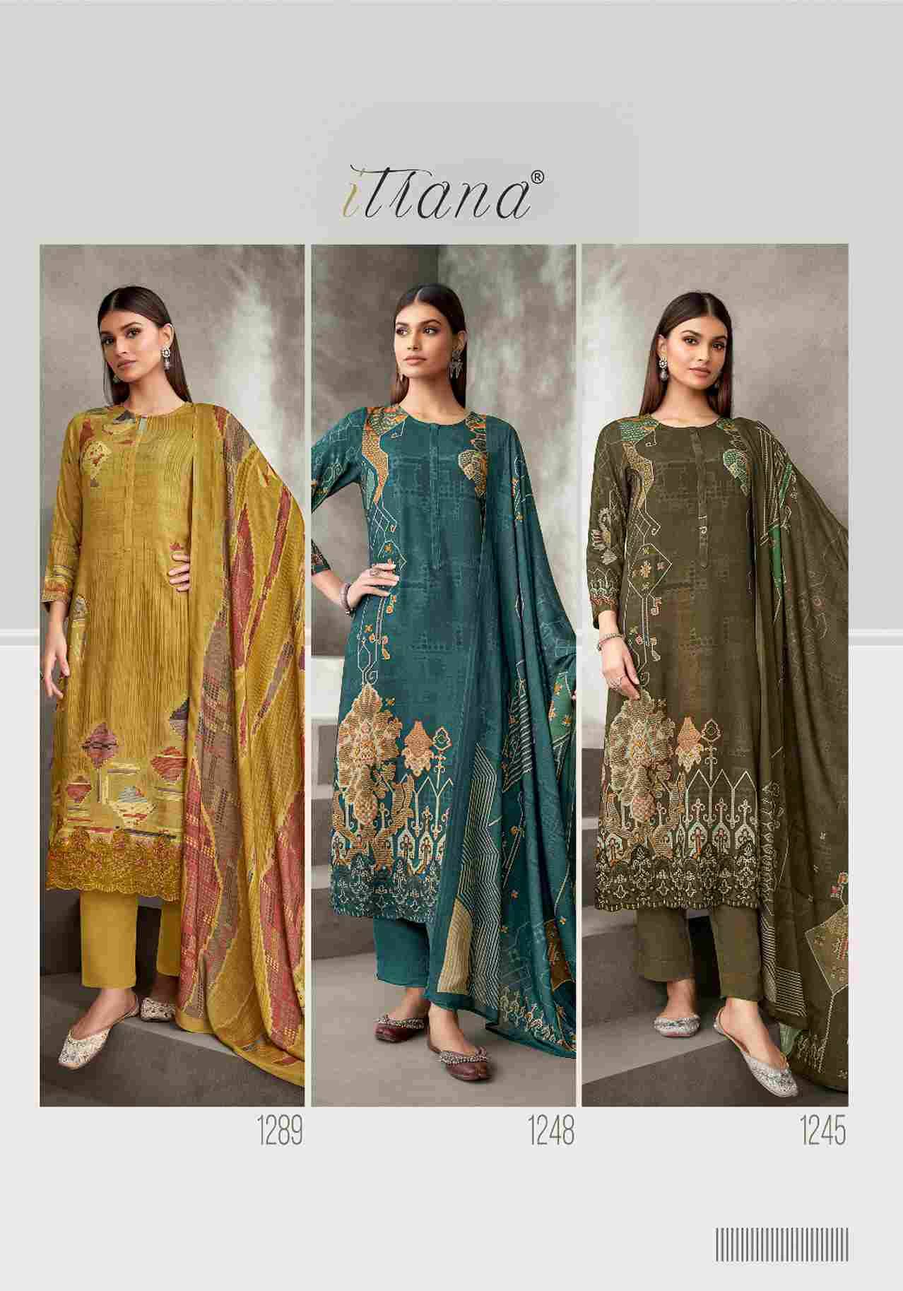 Sirin By Itrana Beautiful Festive Suits Colorful Stylish Fancy Casual Wear & Ethnic Wear Staple Twill Dresses At Wholesale Price