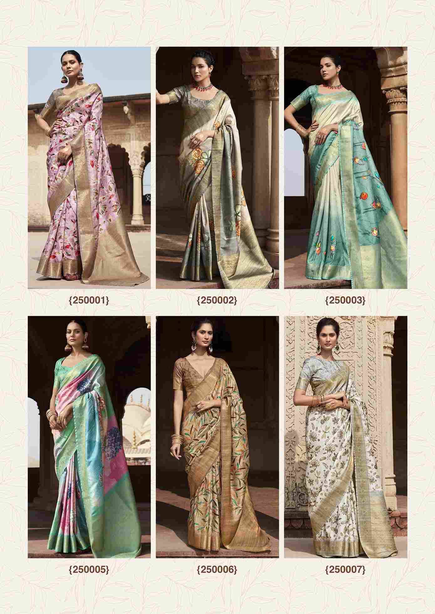 Kavya Silk By Rajpath 250001 To 250008 Series Indian Traditional Wear Collection Beautiful Stylish Fancy Colorful Party Wear & Occasional Wear Handloom Silk Sarees At Wholesale Price