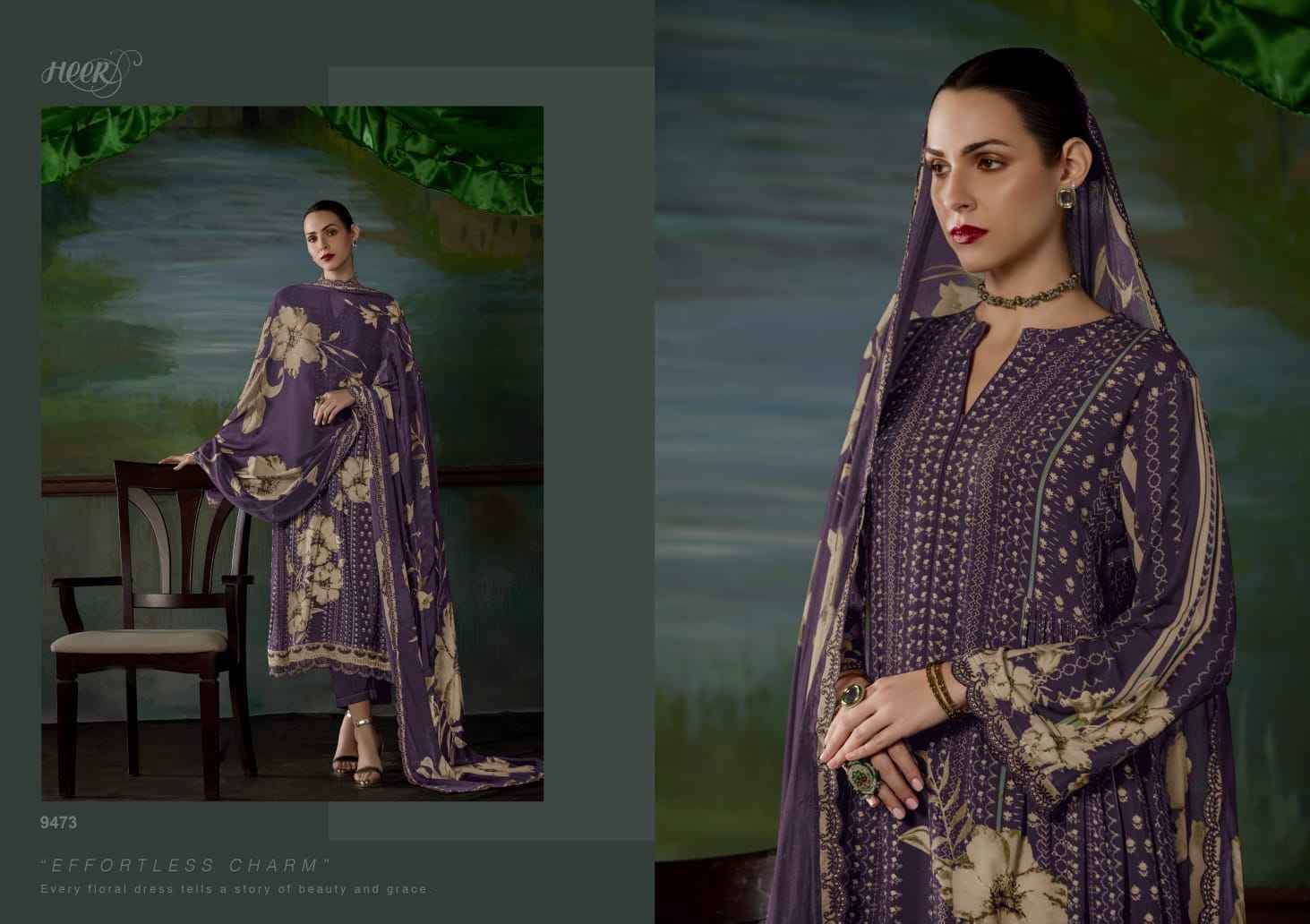 Ghalib By Kimora Fashion 9471 To 9476 Series Designer Festive Suits Collection Beautiful Stylish Fancy Colorful Party Wear & Occasional Wear Pure Muslin Dresses At Wholesale Price