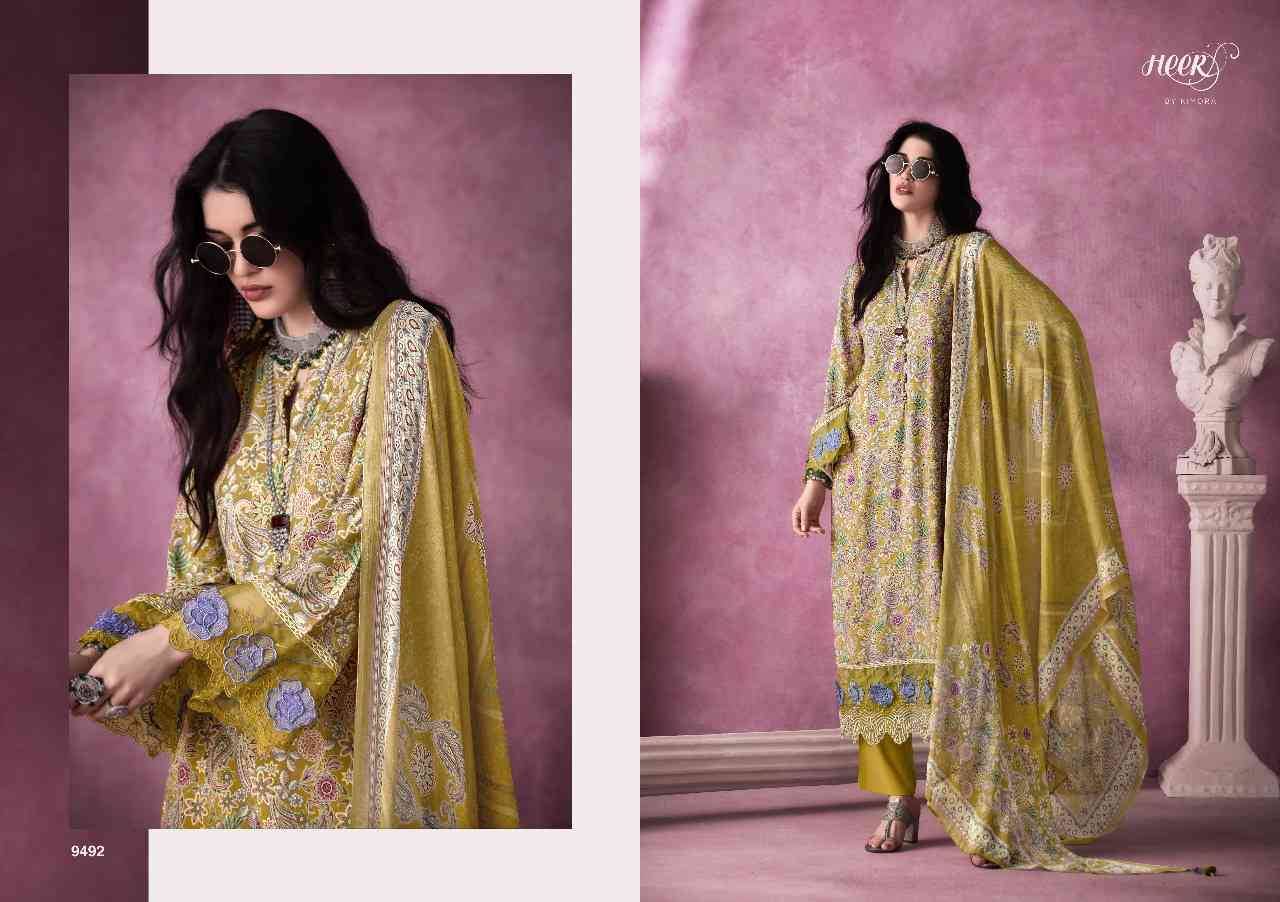 Star By Kimora Fashion 9491 To 9496 Series Designer Festive Suits Collection Beautiful Stylish Fancy Colorful Party Wear & Occasional Wear Pure Pashmina Dresses At Wholesale Price