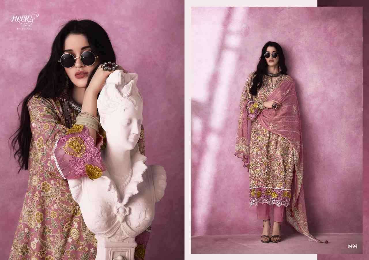 Star By Kimora Fashion 9491 To 9496 Series Designer Festive Suits Collection Beautiful Stylish Fancy Colorful Party Wear & Occasional Wear Pure Pashmina Dresses At Wholesale Price