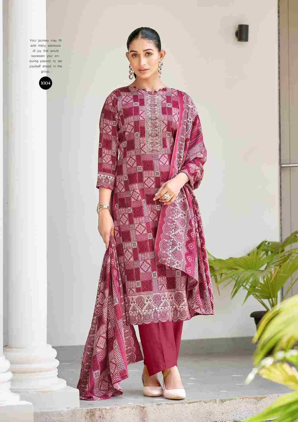 Rangat By Roli Moli 1001 To 1008 Series Beautiful Stylish Festive Suits Fancy Colorful Casual Wear & Ethnic Wear & Ready To Wear Pashmina Dresses At Wholesale Price