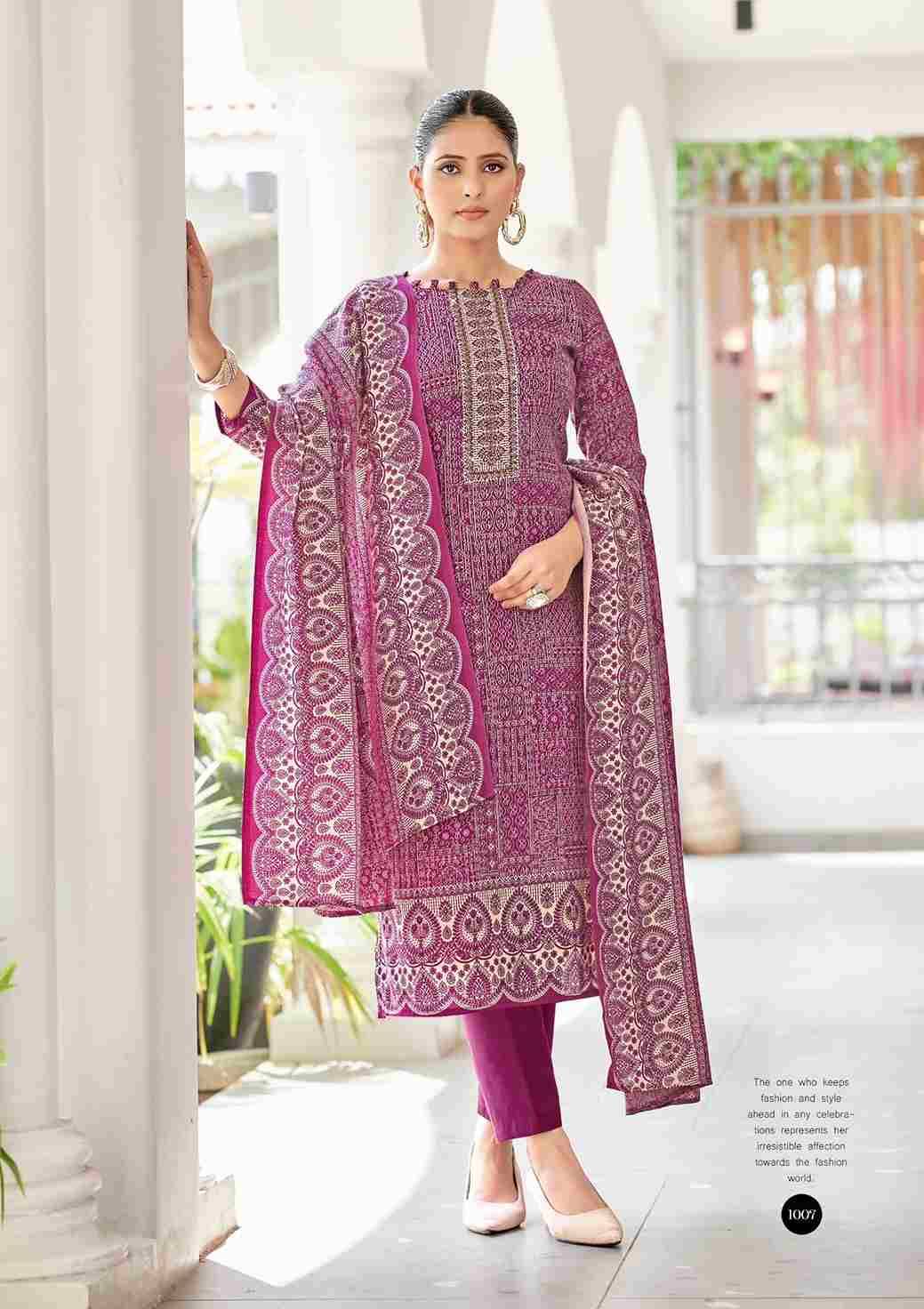 Rangat By Roli Moli 1001 To 1008 Series Beautiful Stylish Festive Suits Fancy Colorful Casual Wear & Ethnic Wear & Ready To Wear Pashmina Dresses At Wholesale Price