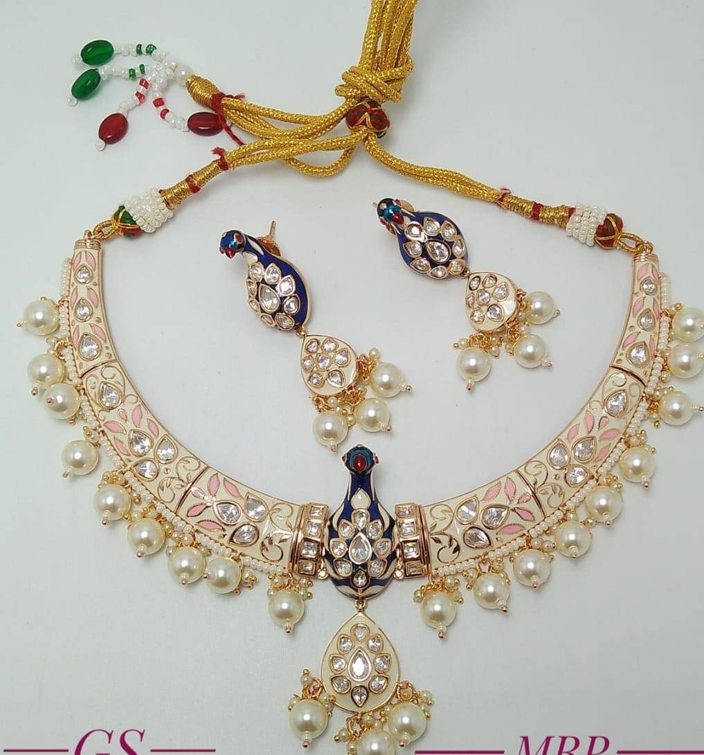 GS-1315 By Fashid Wholesale 01 To 04 Series Traditional Artificial Jewellery For Indian Attire At Exclusive Range.