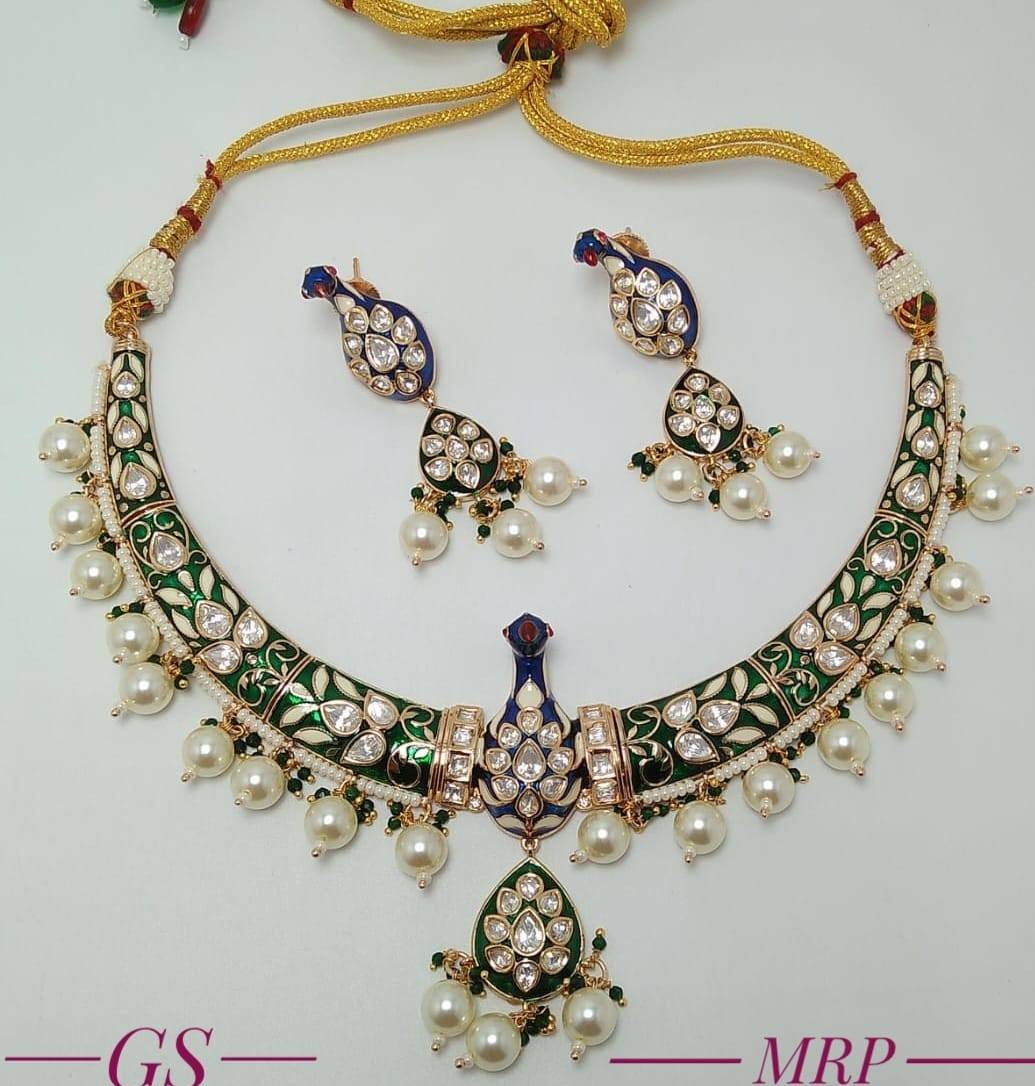 GS-1315 By Fashid Wholesale 01 To 04 Series Traditional Artificial Jewellery For Indian Attire At Exclusive Range.