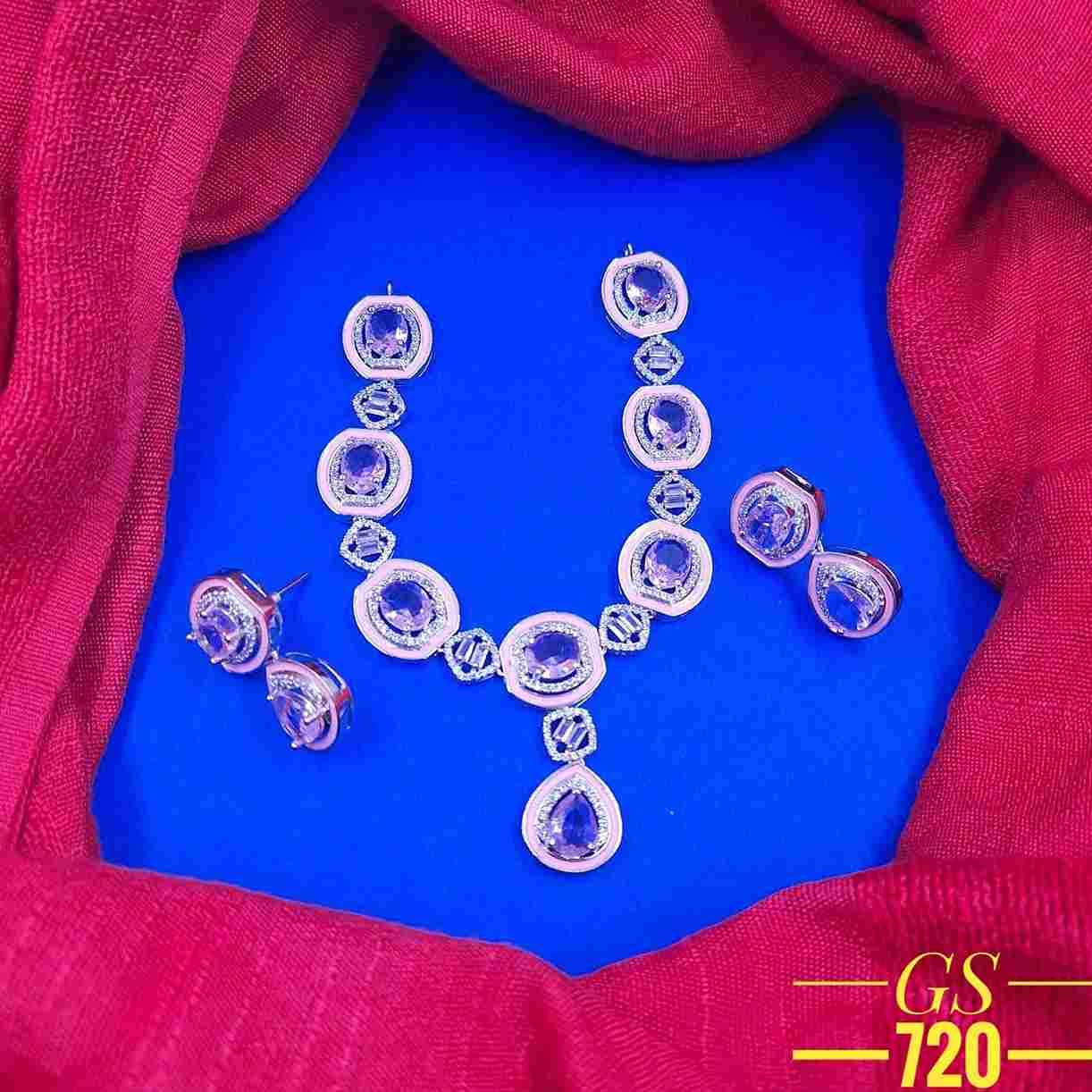 GS-720 By Fashid Wholesale 01 To 06 Series Traditional Artificial Jewellery For Indian Attire At Exclusive Range.