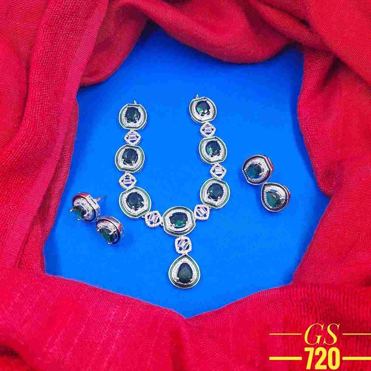 GS-720 By Fashid Wholesale 01 To 06 Series Traditional Artificial Jewellery For Indian Attire At Exclusive Range.