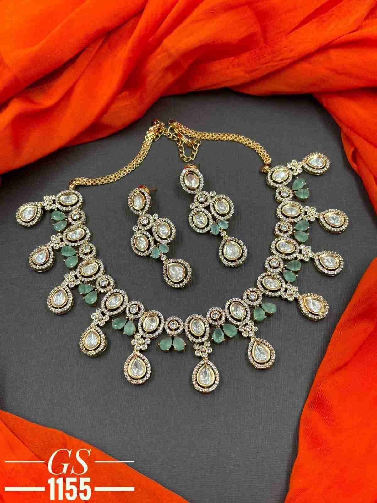 GS-1155 By Fashid Wholesale 01 To 04 Series Traditional Artificial Jewellery For Indian Attire At Exclusive Range.