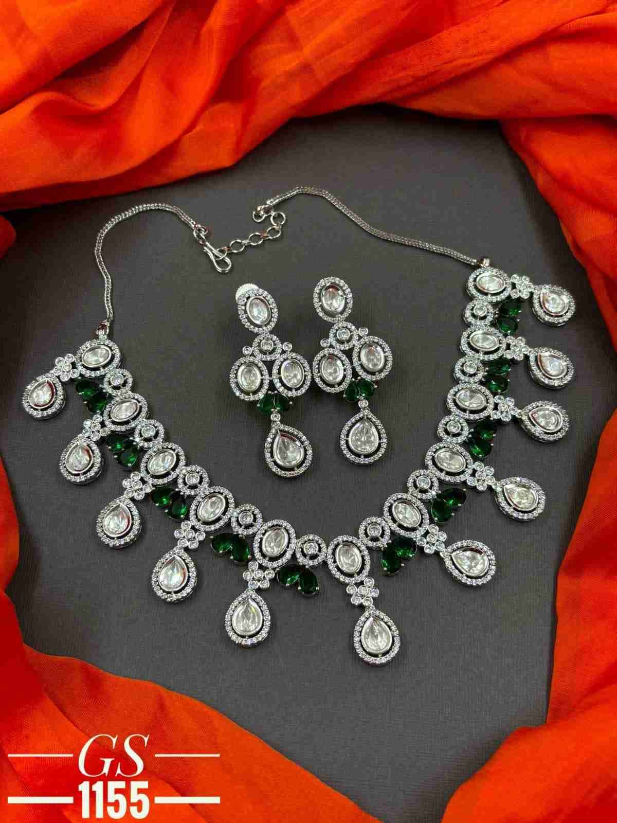 GS-1155 By Fashid Wholesale 01 To 04 Series Traditional Artificial Jewellery For Indian Attire At Exclusive Range.