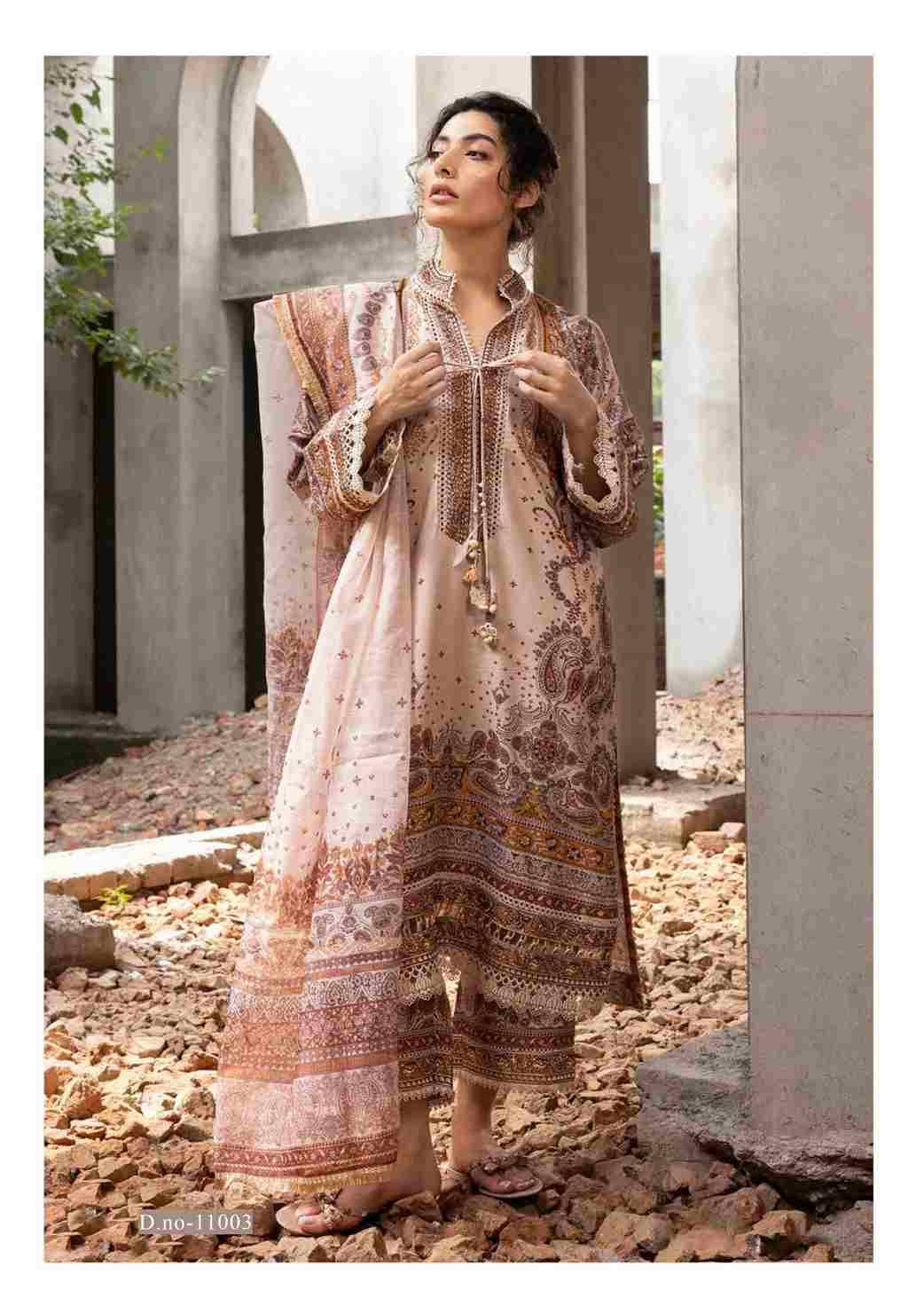 Crimsons Vol-11 By Jade 11001 To 11006 Series Beautiful Festive Suits Colorful Stylish Fancy Casual Wear & Ethnic Wear Pure Lawn Cotton Embroidered Dresses At Wholesale Price