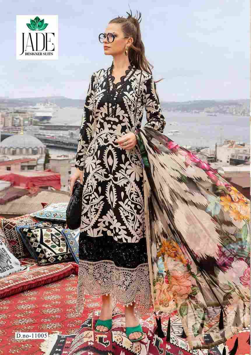 Crimsons Vol-11 By Jade 11001 To 11006 Series Beautiful Festive Suits Colorful Stylish Fancy Casual Wear & Ethnic Wear Pure Lawn Cotton Embroidered Dresses At Wholesale Price