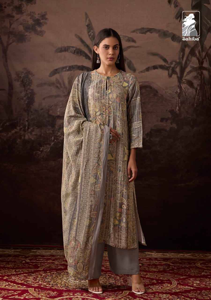 Supreet By Sahiba Fabrics Beautiful Festive Suits Colorful Stylish Fancy Casual Wear & Ethnic Wear Staple Twill Dresses At Wholesale Price