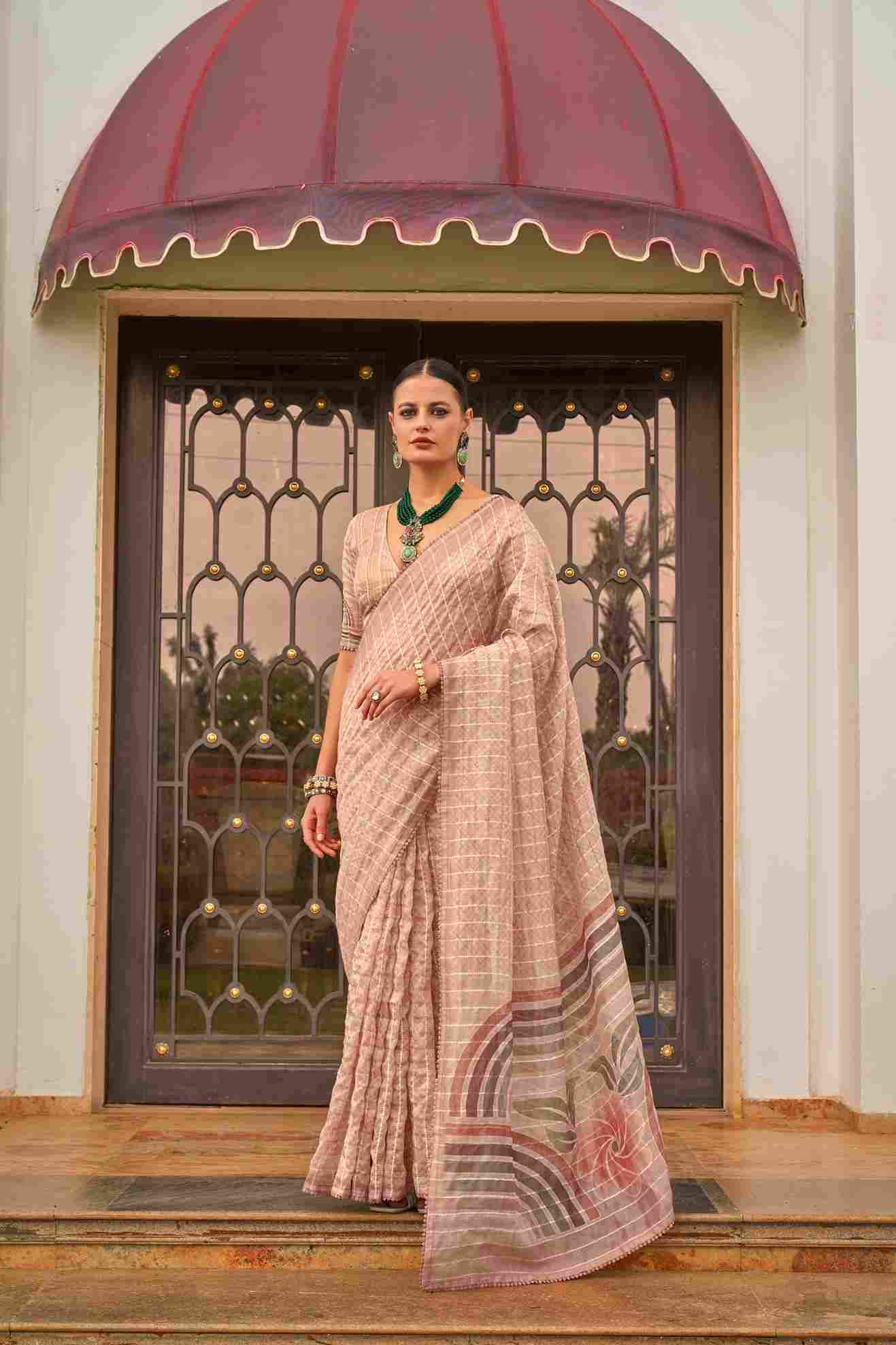 Luxuria By Kala Jamun 311 To 318 Series Indian Traditional Wear Collection Beautiful Stylish Fancy Colorful Party Wear & Occasional Wear Tissue Silk Sarees At Wholesale Price