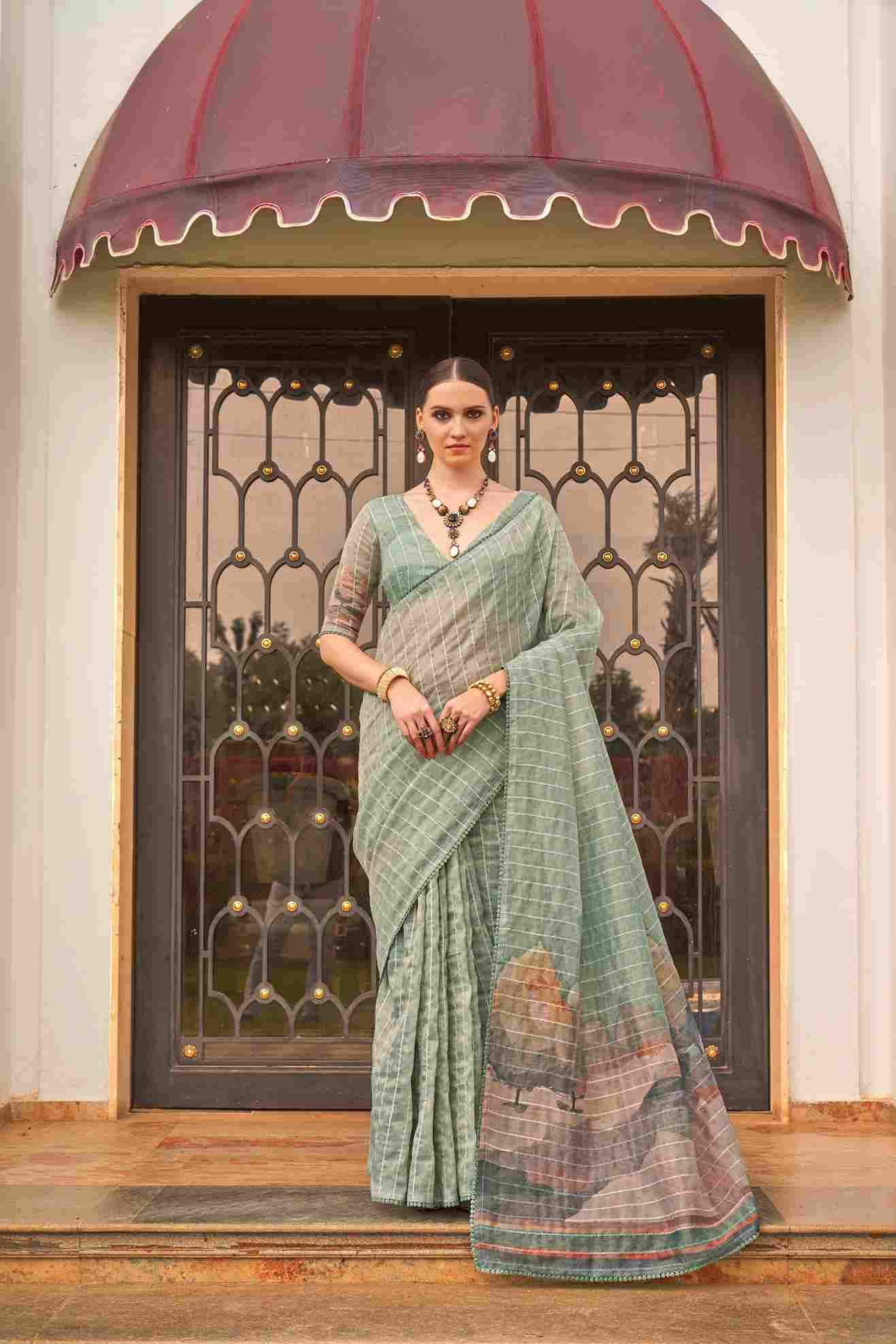 Luxuria By Kala Jamun 311 To 318 Series Indian Traditional Wear Collection Beautiful Stylish Fancy Colorful Party Wear & Occasional Wear Tissue Silk Sarees At Wholesale Price