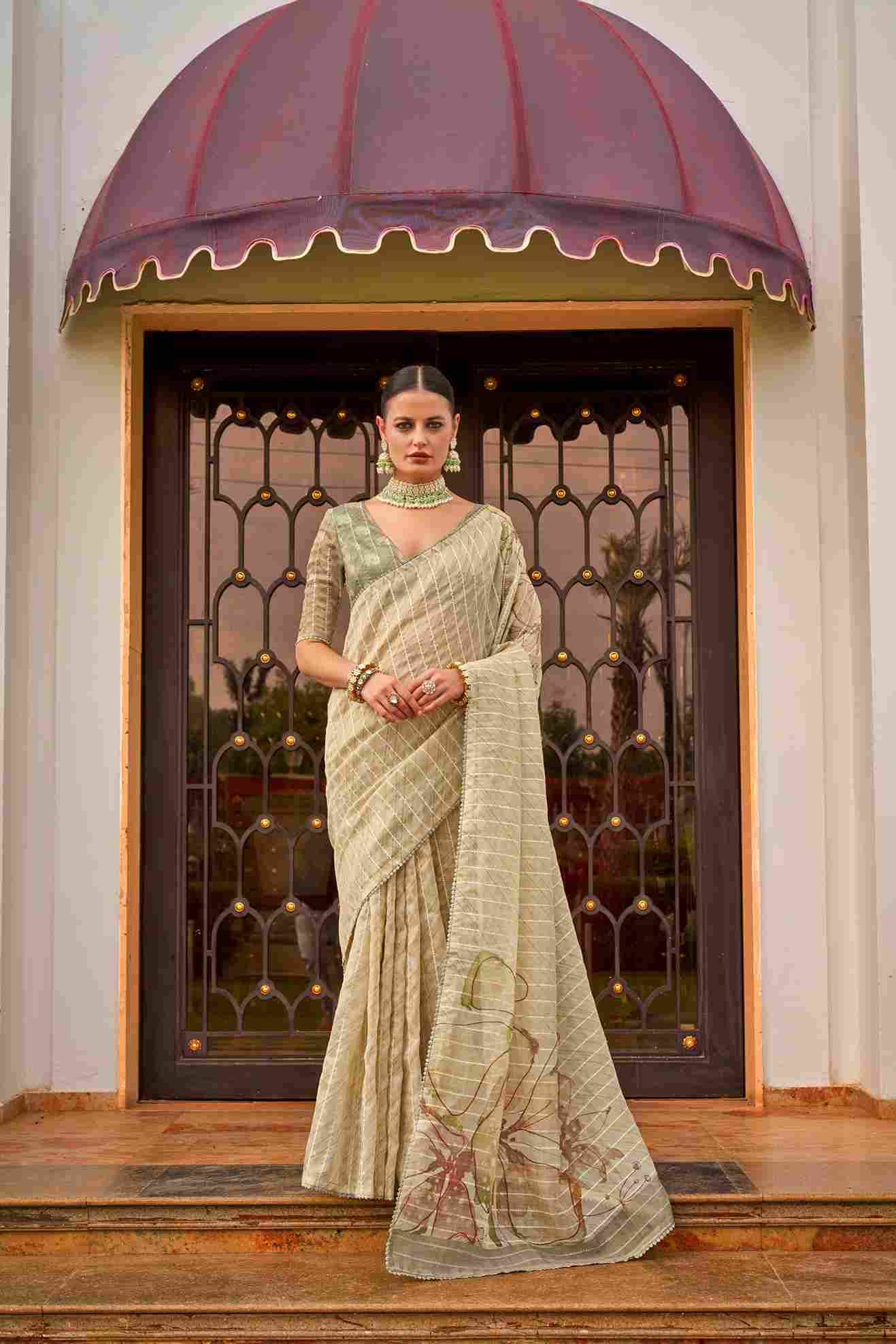 Luxuria By Kala Jamun 311 To 318 Series Indian Traditional Wear Collection Beautiful Stylish Fancy Colorful Party Wear & Occasional Wear Tissue Silk Sarees At Wholesale Price