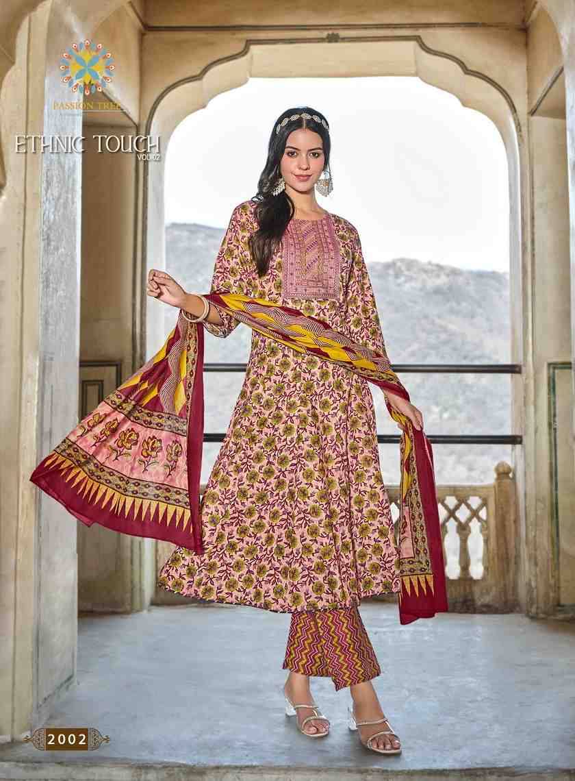 Ethnic Touch Vol-2 By Passion Tree 2001 To 2007 Series Beautiful Stylish Suits Fancy Colorful Casual Wear & Ethnic Wear & Ready To Wear Heavy Cotton Dresses At Wholesale Price