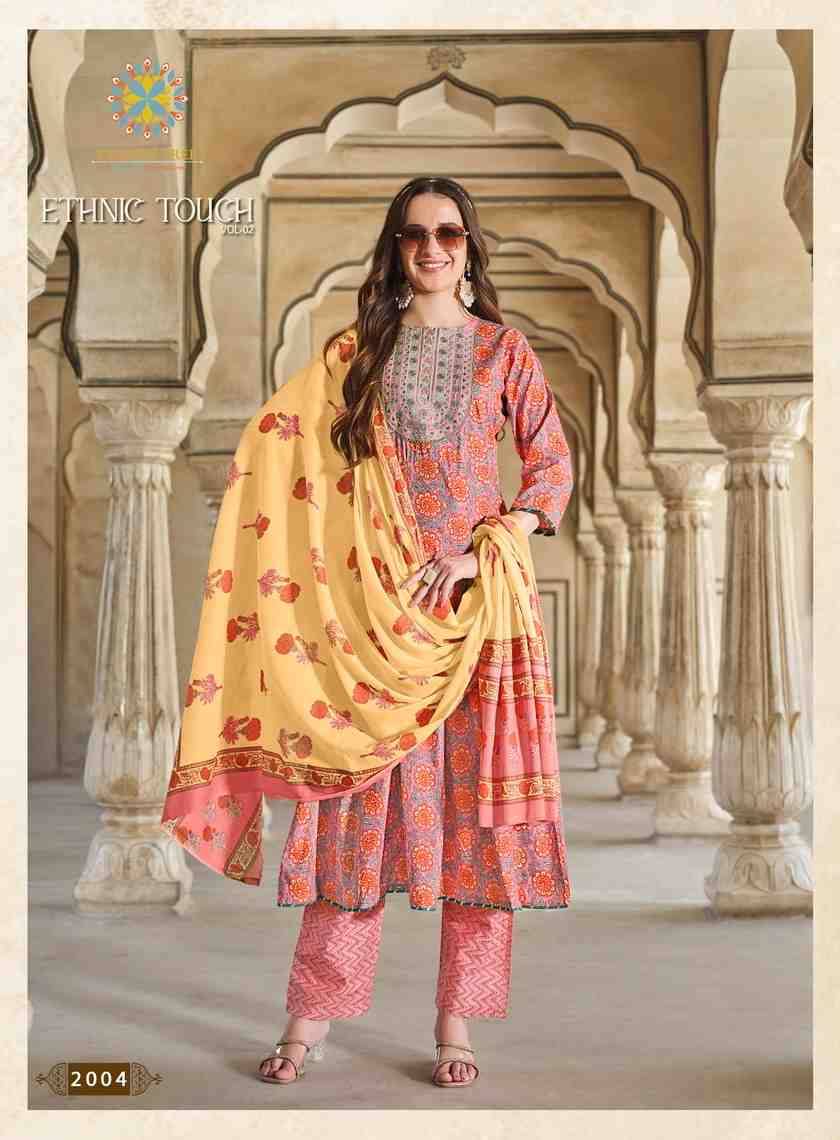 Ethnic Touch Vol-2 By Passion Tree 2001 To 2007 Series Beautiful Stylish Suits Fancy Colorful Casual Wear & Ethnic Wear & Ready To Wear Heavy Cotton Dresses At Wholesale Price