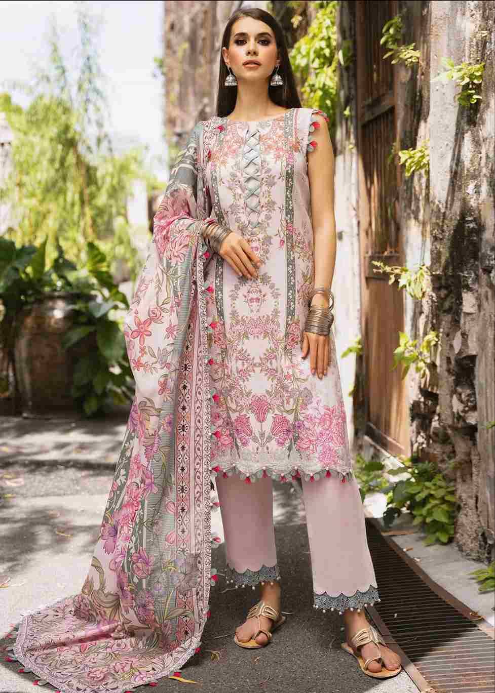 Gulaab Vol-2 By Maryam Hussain 201 To 206 Series Beautiful Festive Suits Stylish Fancy Colorful Casual Wear & Ethnic Wear Cotton Print Dresses At Wholesale Price