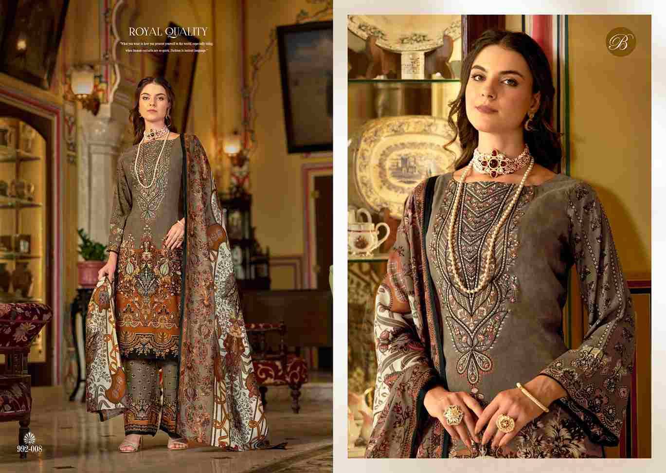 Dilshad By Belliza 992-001 To 992-008 Series Beautiful Festive Suits Stylish Fancy Colorful Casual Wear & Ethnic Wear Pure Viscose Rayon Print Dresses At Wholesale Price