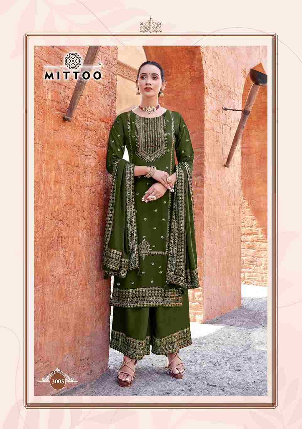 Sparsh By Mittoo 3001 To 3006 Series Beautiful Festive Suits Colorful Stylish Fancy Casual Wear & Ethnic Wear Heavy Rayon Dresses At Wholesale Price