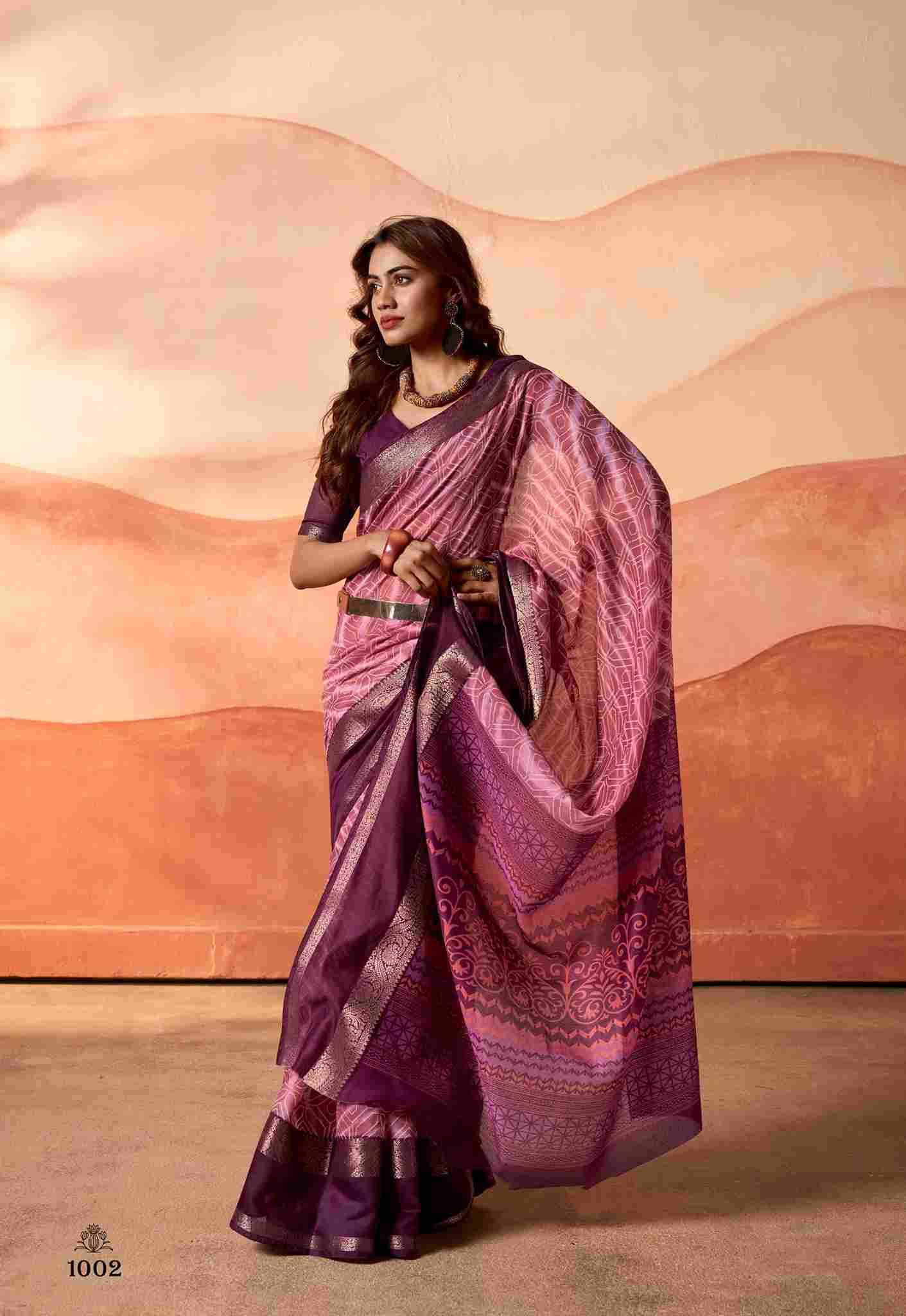 Prachi By SR 1001 To 1010 Series Indian Traditional Wear Collection Beautiful Stylish Fancy Colorful Party Wear & Occasional Wear Soft Cotton Sarees At Wholesale Price