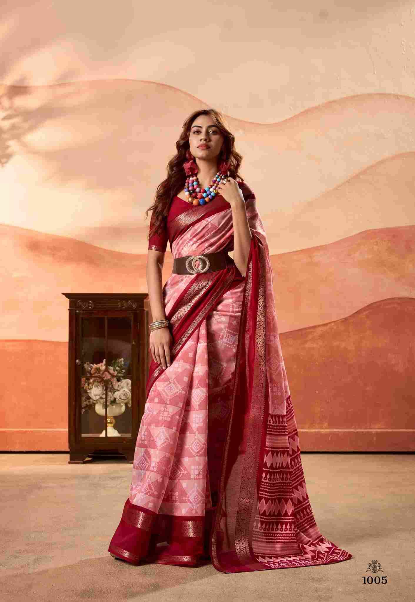 Prachi By SR 1001 To 1010 Series Indian Traditional Wear Collection Beautiful Stylish Fancy Colorful Party Wear & Occasional Wear Soft Cotton Sarees At Wholesale Price