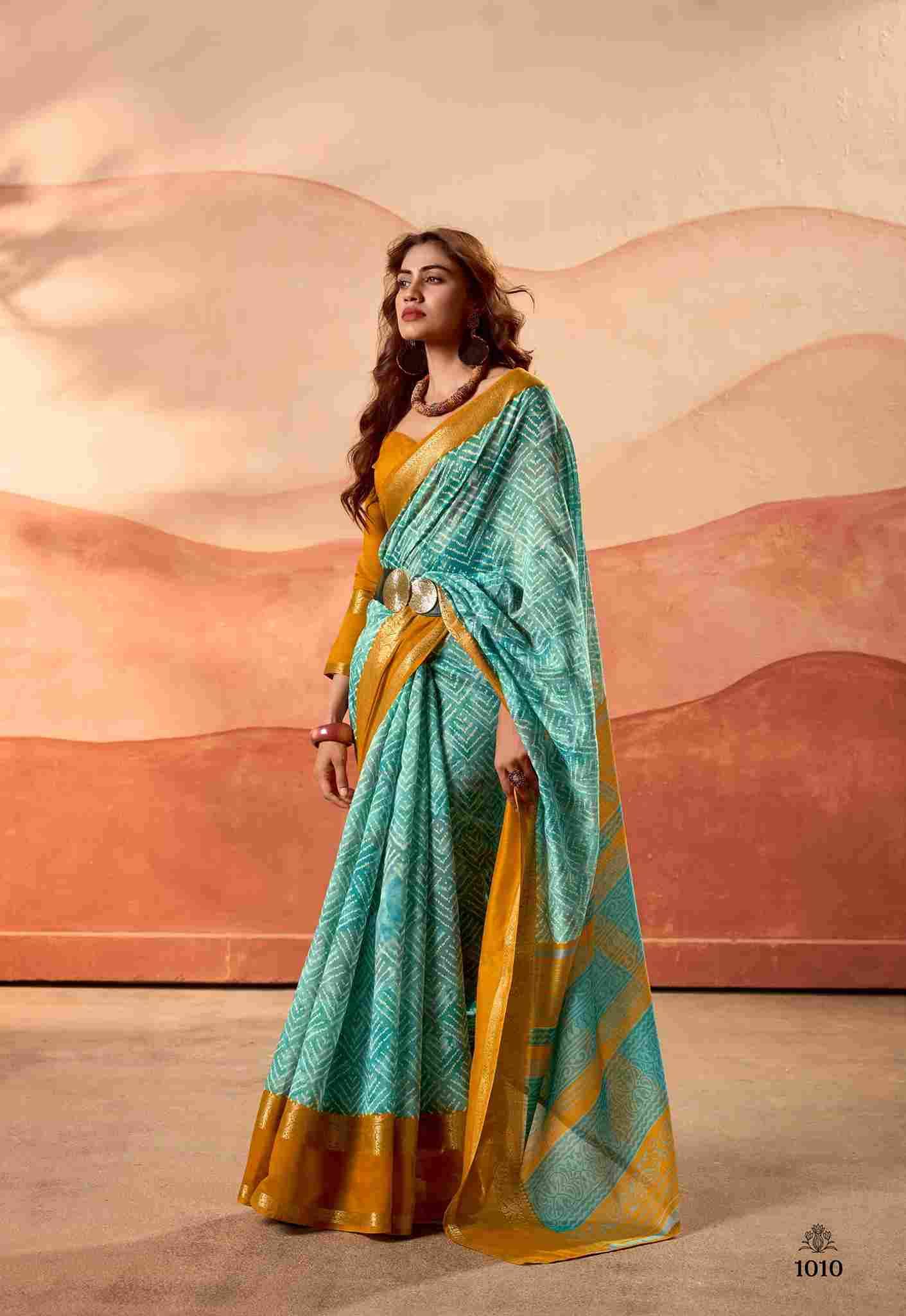 Prachi By SR 1001 To 1010 Series Indian Traditional Wear Collection Beautiful Stylish Fancy Colorful Party Wear & Occasional Wear Soft Cotton Sarees At Wholesale Price