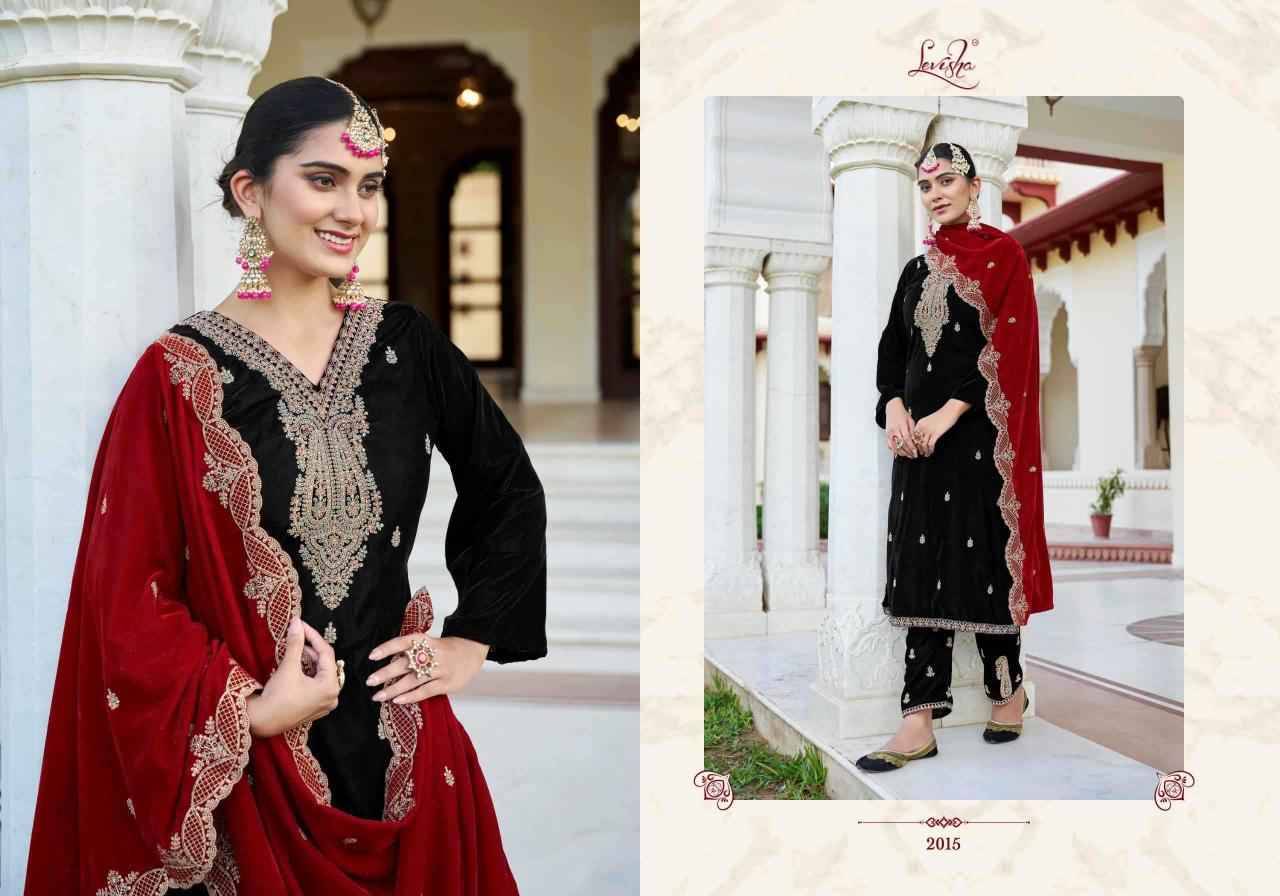 Riwaaz By Levisha 2013 To 2018 Series Festive Suits Beautiful Fancy Colorful Stylish Party Wear & Occasional Wear Pure Velvet Dresses At Wholesale Price