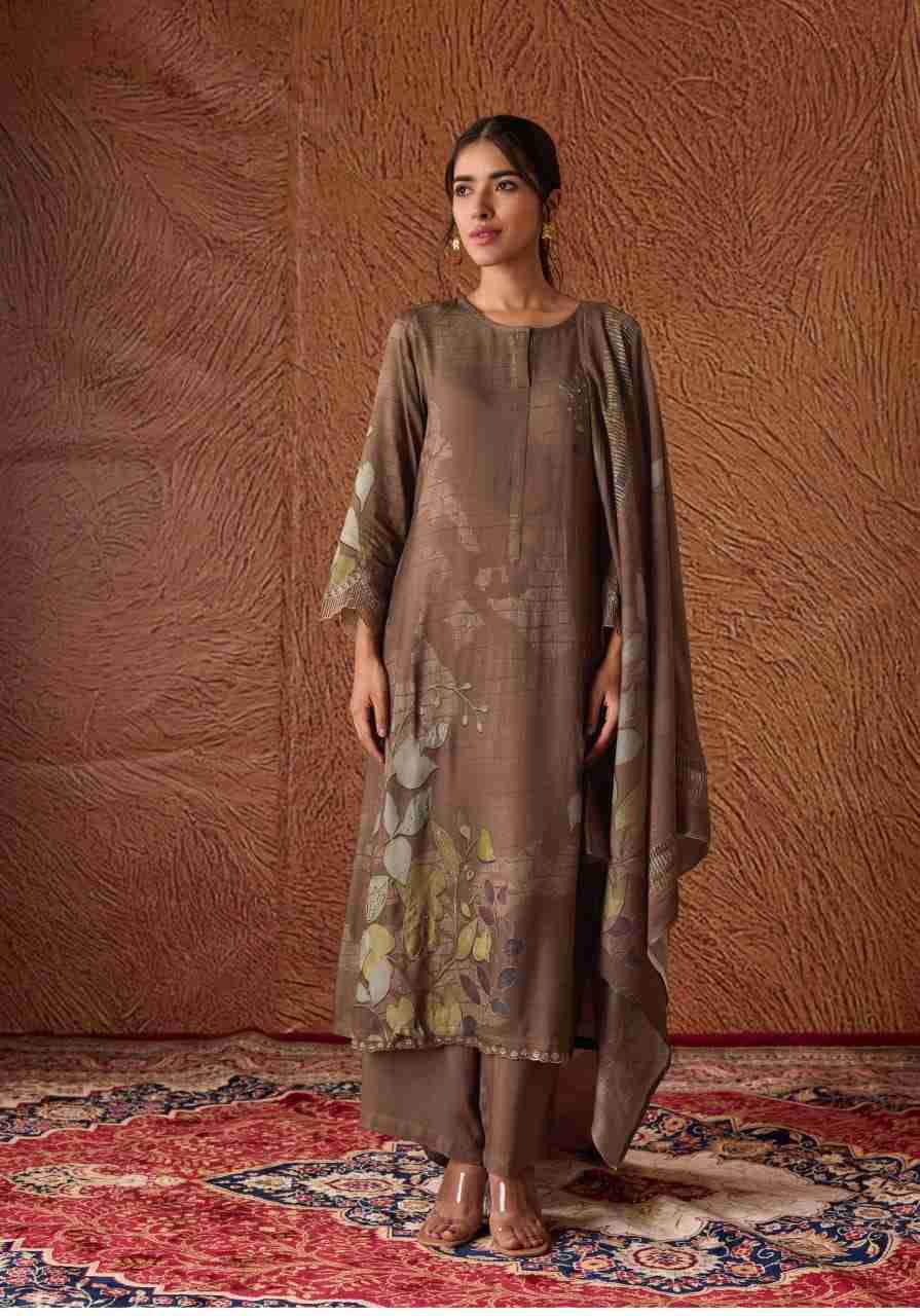 Ashmira By Sahiba Fabrics Beautiful Festive Suits Colorful Stylish Fancy Casual Wear & Ethnic Wear Staple Twill Dresses At Wholesale Price