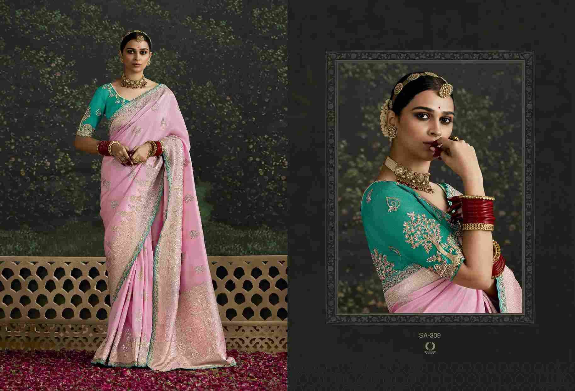 Baisa By Kimora Fashion 308 To 318 Series Indian Traditional Wear Collection Beautiful Stylish Fancy Colorful Party Wear & Occasional Wear Silk Sarees At Wholesale Price