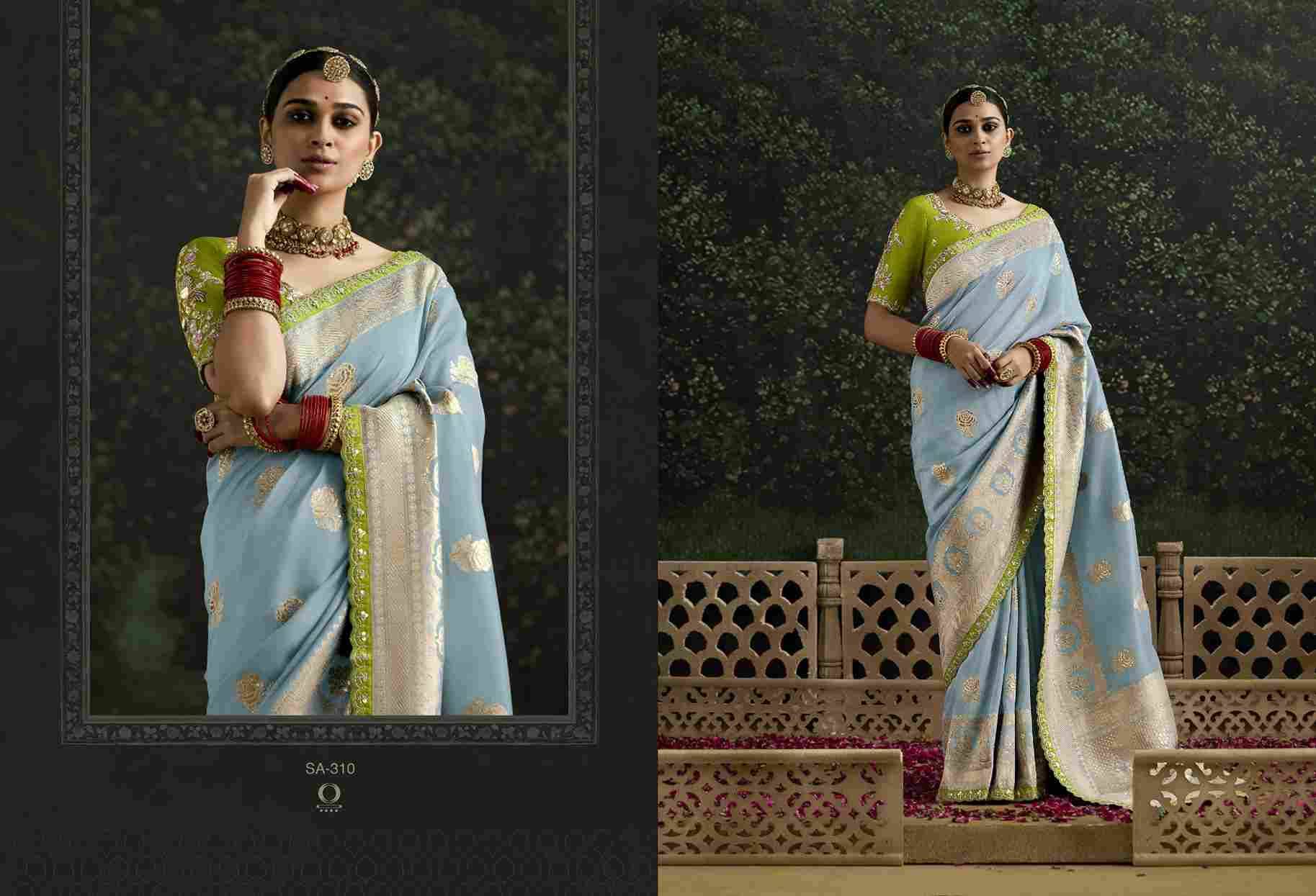 Baisa By Kimora Fashion 308 To 318 Series Indian Traditional Wear Collection Beautiful Stylish Fancy Colorful Party Wear & Occasional Wear Silk Sarees At Wholesale Price