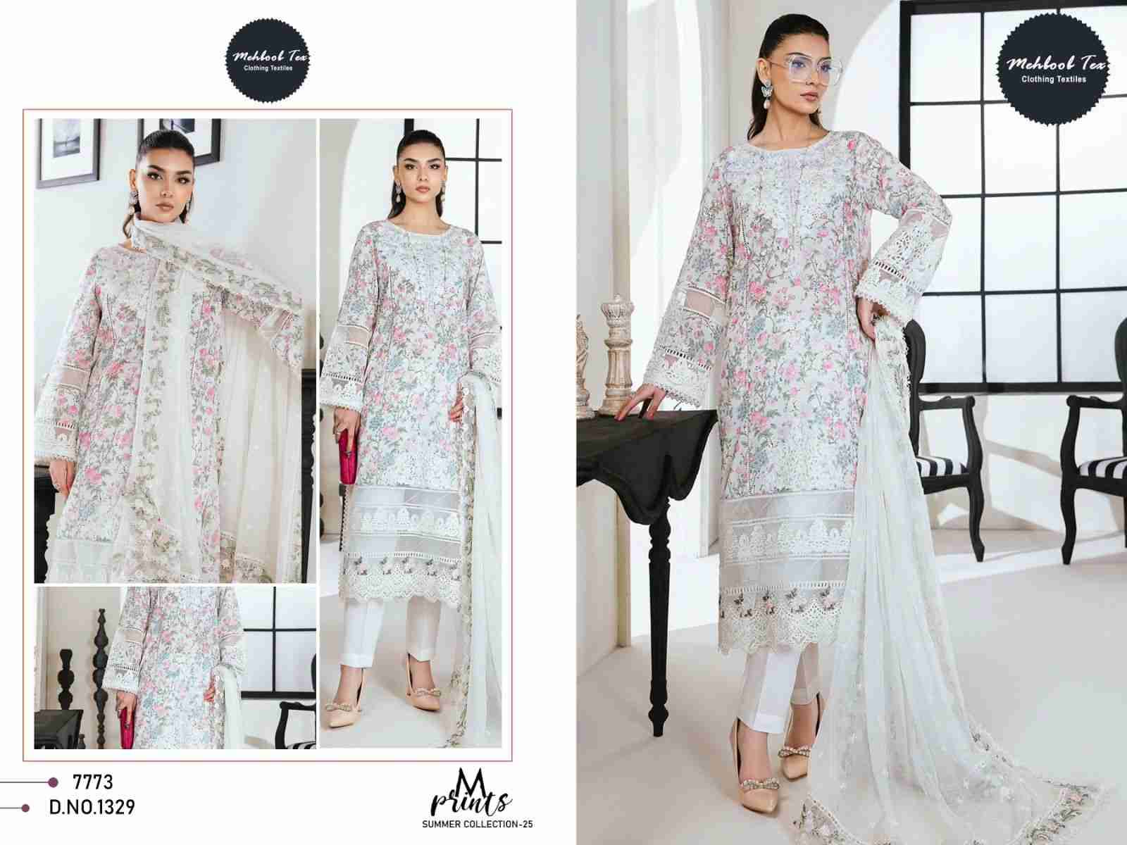 Mehboob Tex Hit Design 1329 By Mehboob Tex Beautiful Festive Suits Colorful Stylish Fancy Casual Wear & Ethnic Wear Pure Cotton Embroidered Dresses At Wholesale Price