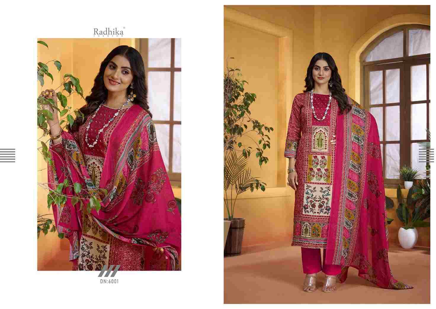 Bella By Azara 6001 To 6004 Series Beautiful Festive Suits Stylish Fancy Colorful Casual Wear & Ethnic Wear Pure Jam Cotton Dresses At Wholesale Price