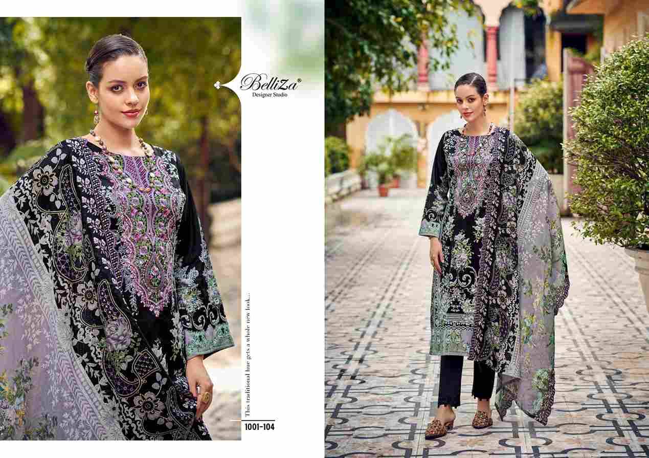 Guzarish Vol-16 By Belliza 1001-101 To 1001-108 Series Beautiful Stylish Festive Suits Fancy Colorful Casual Wear & Ethnic Wear & Ready To Wear Pure Cotton Digital Print Dresses At Wholesale Price