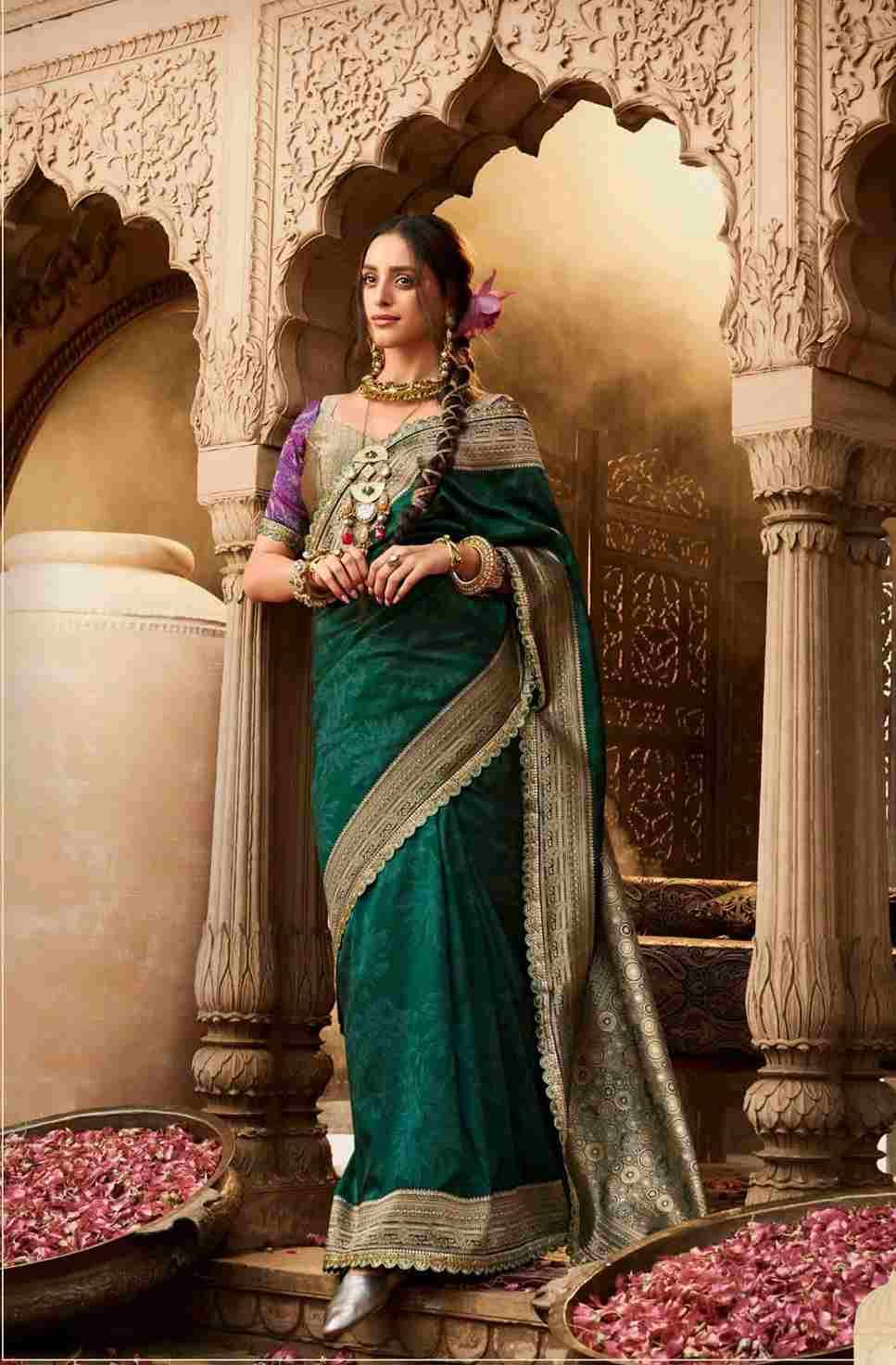 Kalaya By Kira 6301 To 6305 Series Indian Traditional Wear Collection Beautiful Stylish Fancy Colorful Party Wear & Occasional Wear Banarasi Silk Sarees At Wholesale Price