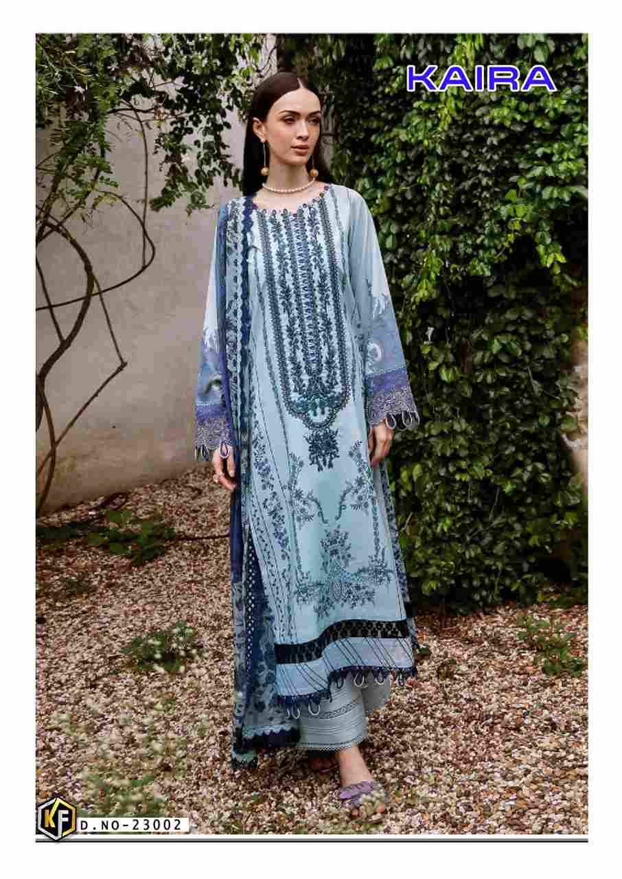 Kaira Vol-23 By Keval Fab 23001 To 23006 Series Beautiful Festive Suits Colorful Stylish Fancy Casual Wear & Ethnic Wear Pure Lawn Cotton Print Dresses At Wholesale Price