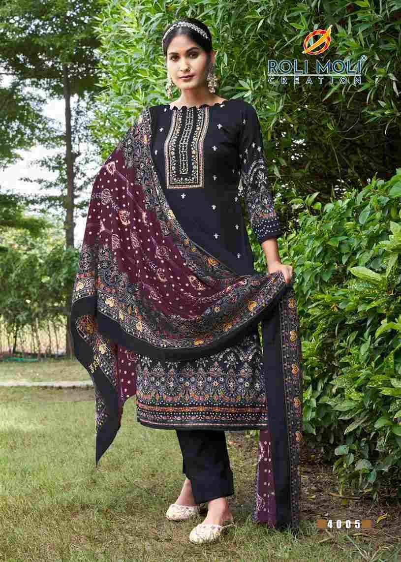 Fitoor By Roli Moli 1001 To 1008 Series Beautiful Stylish Festive Suits Fancy Colorful Casual Wear & Ethnic Wear & Ready To Wear Pashmina Dresses At Wholesale Price