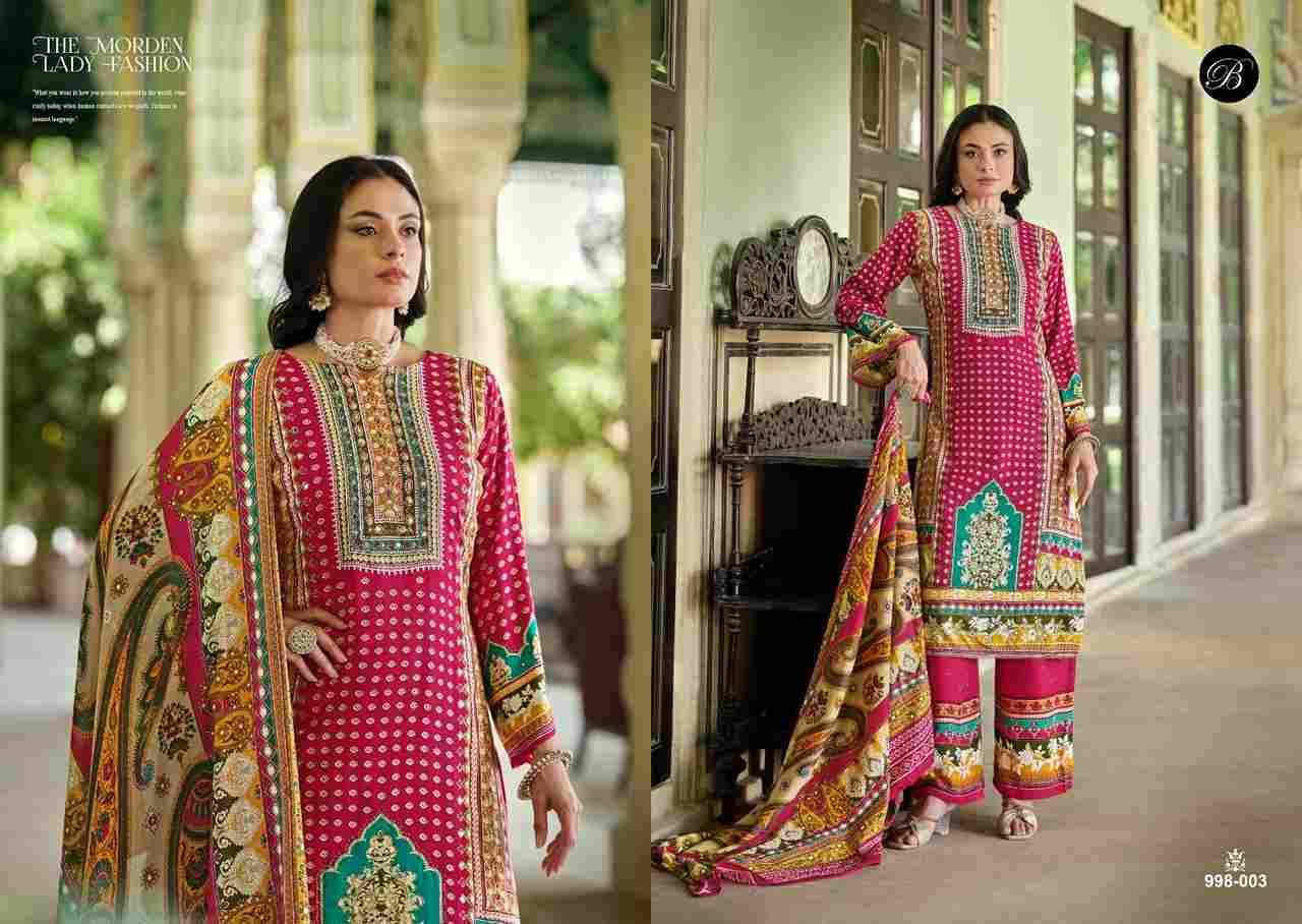 Shaheen By Belliza 998-001 To 998-008 Series Beautiful Festive Suits Stylish Fancy Colorful Casual Wear & Ethnic Wear Pure Viscose Rayon Print Dresses At Wholesale Price