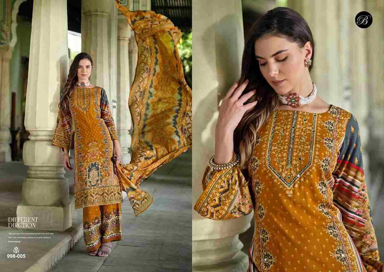 Shaheen By Belliza 998-001 To 998-008 Series Beautiful Festive Suits Stylish Fancy Colorful Casual Wear & Ethnic Wear Pure Viscose Rayon Print Dresses At Wholesale Price