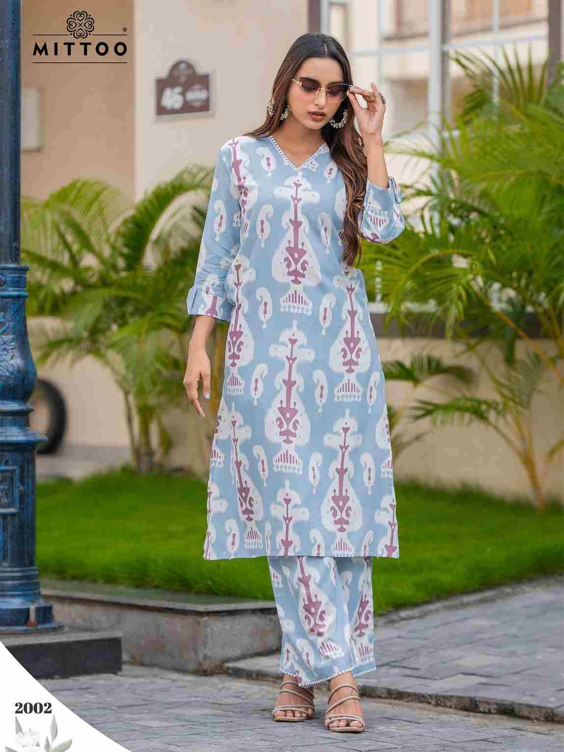 Sulekha By Mittoo 2001 To 2006 Series Designer Stylish Fancy Colorful Beautiful Party Wear & Ethnic Wear Collection Rayon Kurtis With Bottom At Wholesale Price