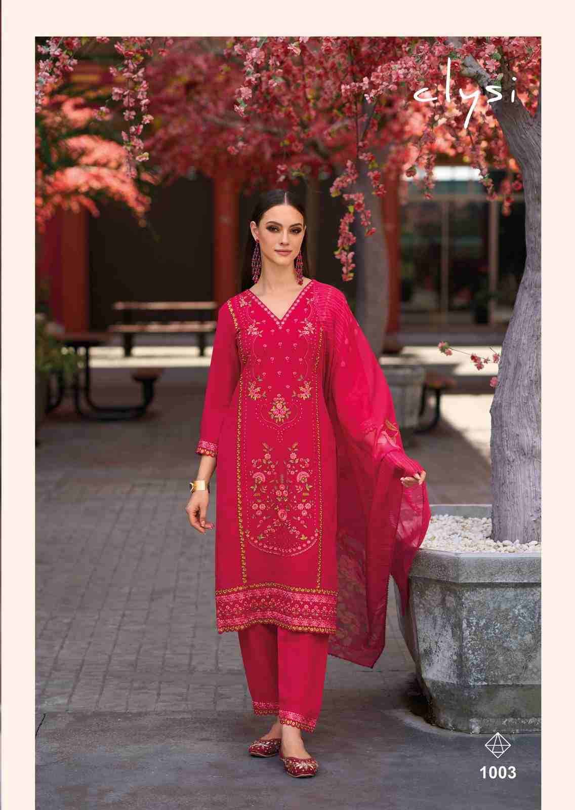 Sofiya By Clysi 1001 To 1004 Series Festive Suits Beautiful Fancy Colorful Stylish Party Wear & Occasional Wear Viscose Dresses At Wholesale Price