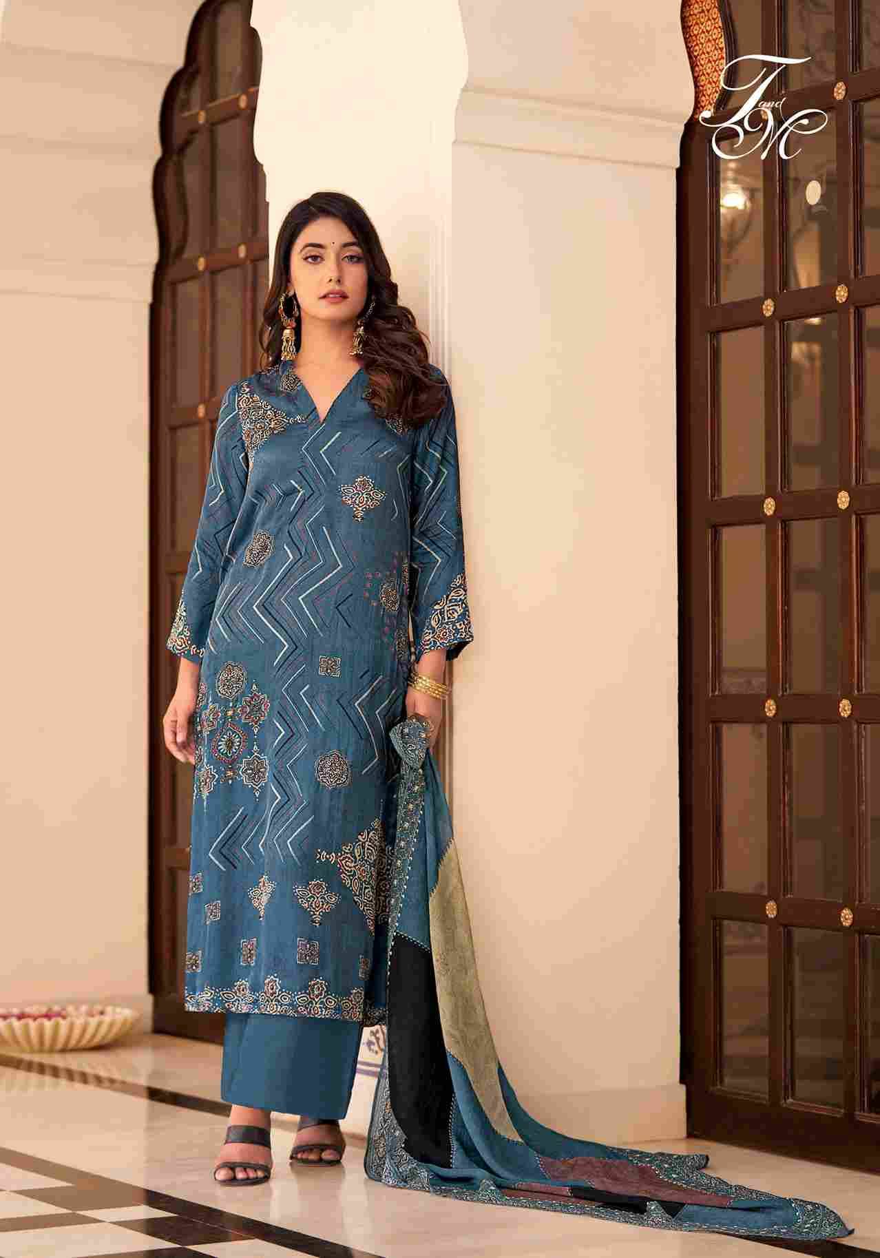 Shikha By T And M Designer Studio Beautiful Festive Suits Colorful Stylish Fancy Casual Wear & Ethnic Wear Pure Muslin Silk Dresses At Wholesale Price