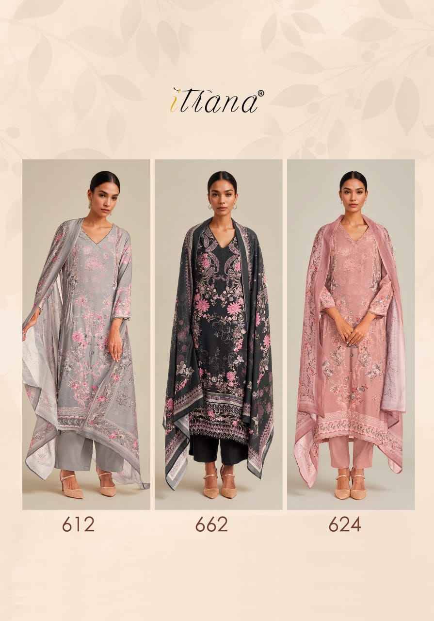 Nagma By Itrana Beautiful Festive Suits Colorful Stylish Fancy Casual Wear & Ethnic Wear Staple Twill Dresses At Wholesale Price