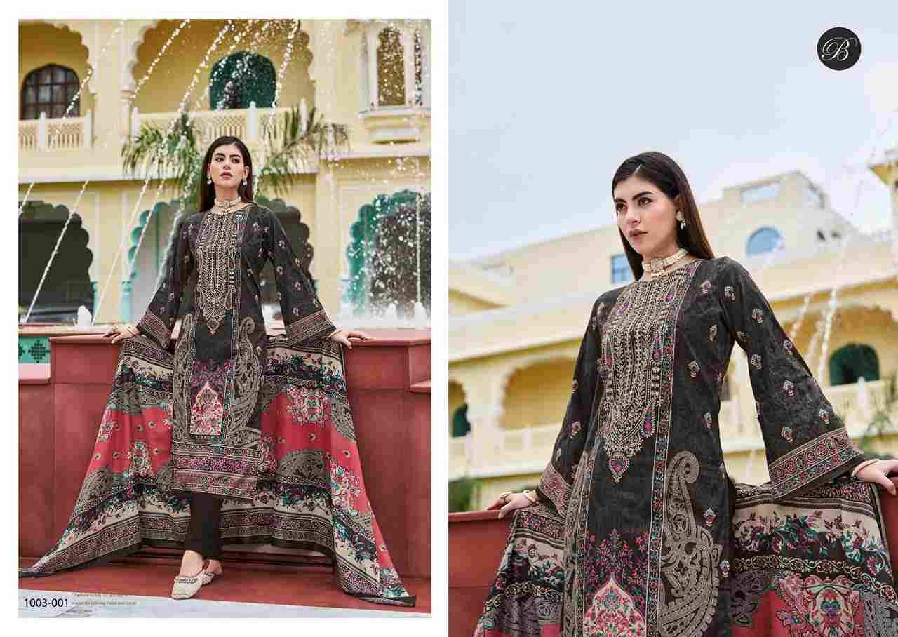 Naira Vol-81 By Belliza 1003-001 To 1003-008 Series Beautiful Festive Suits Stylish Fancy Colorful Casual Wear & Ethnic Wear Pure Cotton Print Dresses At Wholesale Price