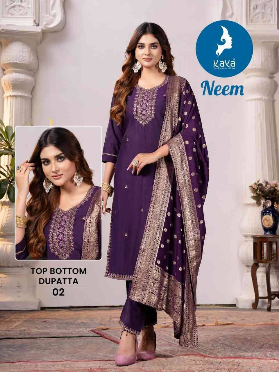 Neem By Kaya 01 To 06 Series Designer Stylish Fancy Colorful Beautiful Party Wear & Ethnic Wear Collection Tissue Shimmer Dresses At Wholesale Price